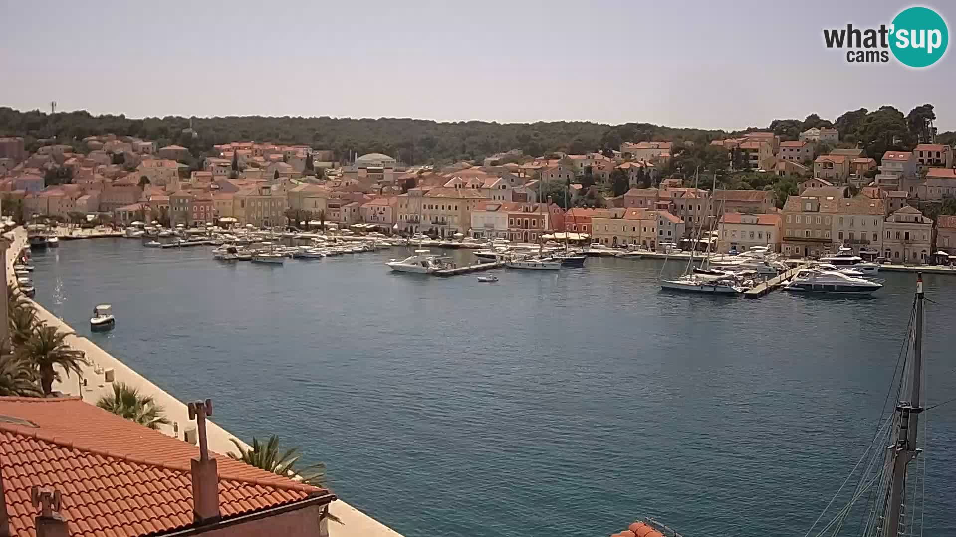 Webcam Live Mali Lošinj – Riva Lošinjskih kapetana