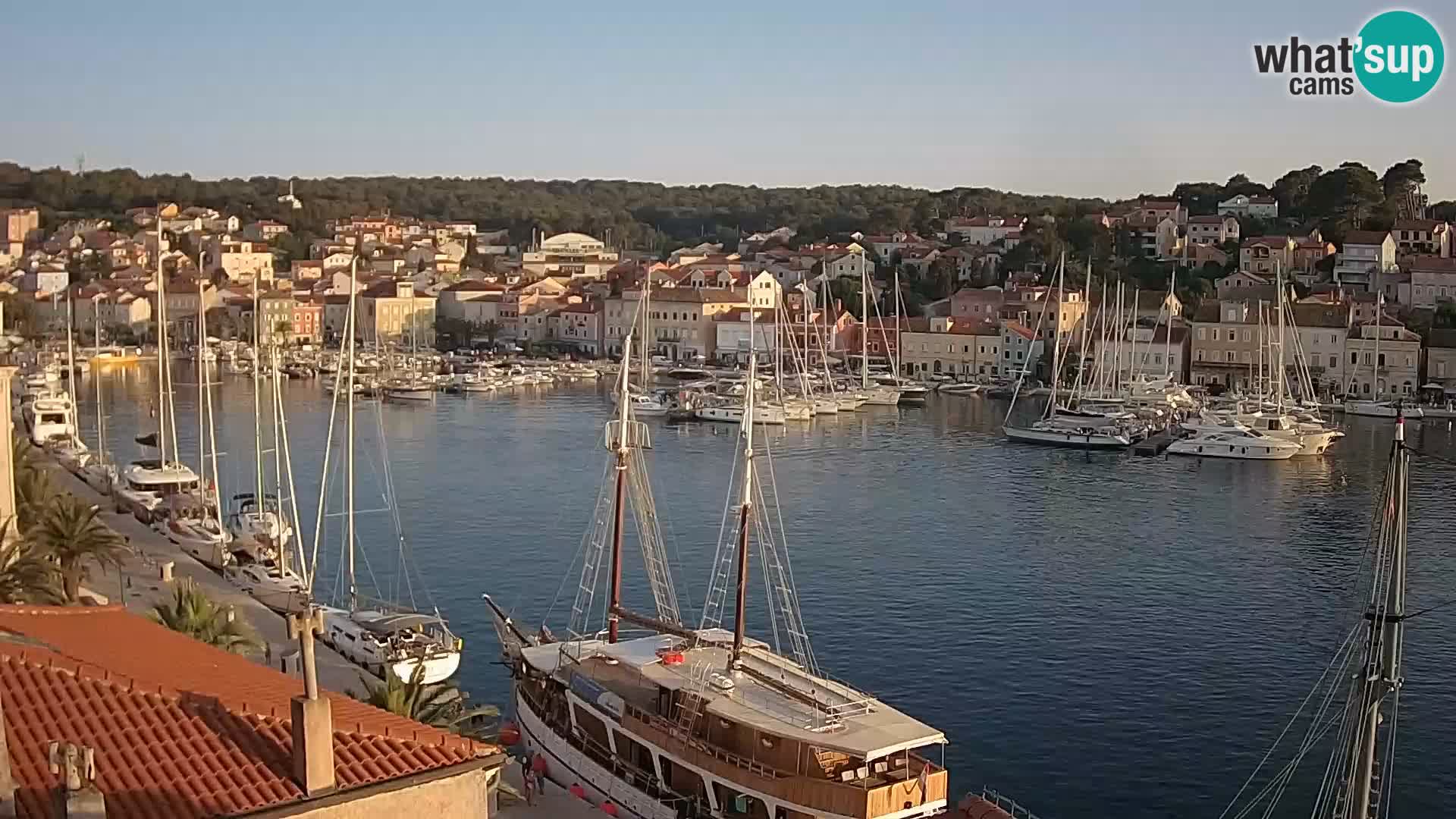 Webcam Live Mali Lošinj – Riva Lošinjskih kapetana