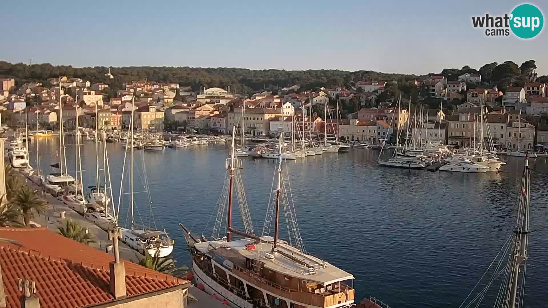 Webcam Live Mali Lošinj – Riva Lošinjskih kapetana