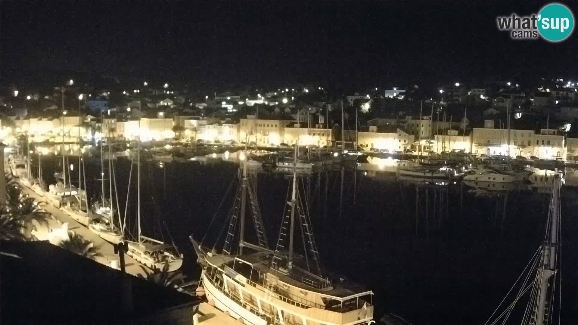 Spletna kamera Mali Lošinj Riva Lošinjskih kapitanov