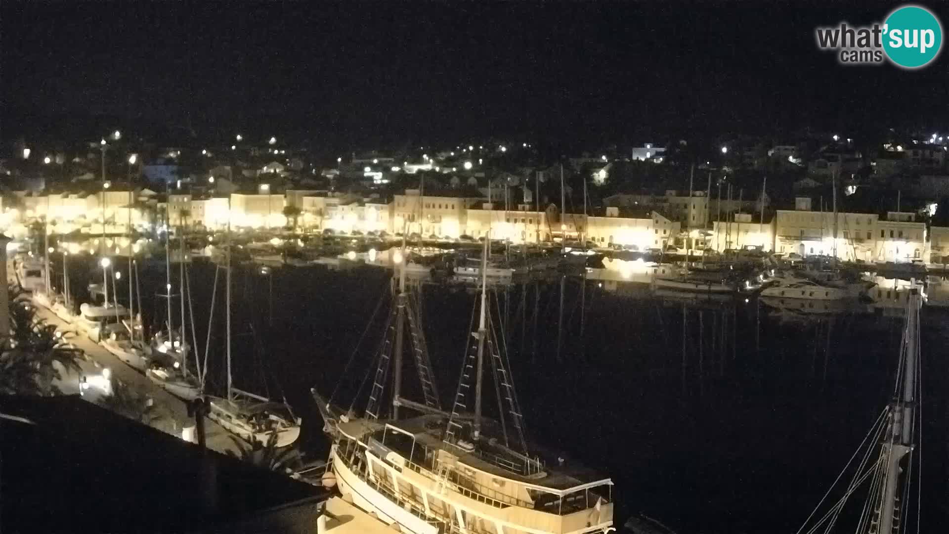 Spletna kamera Mali Lošinj Riva Lošinjskih kapitanov