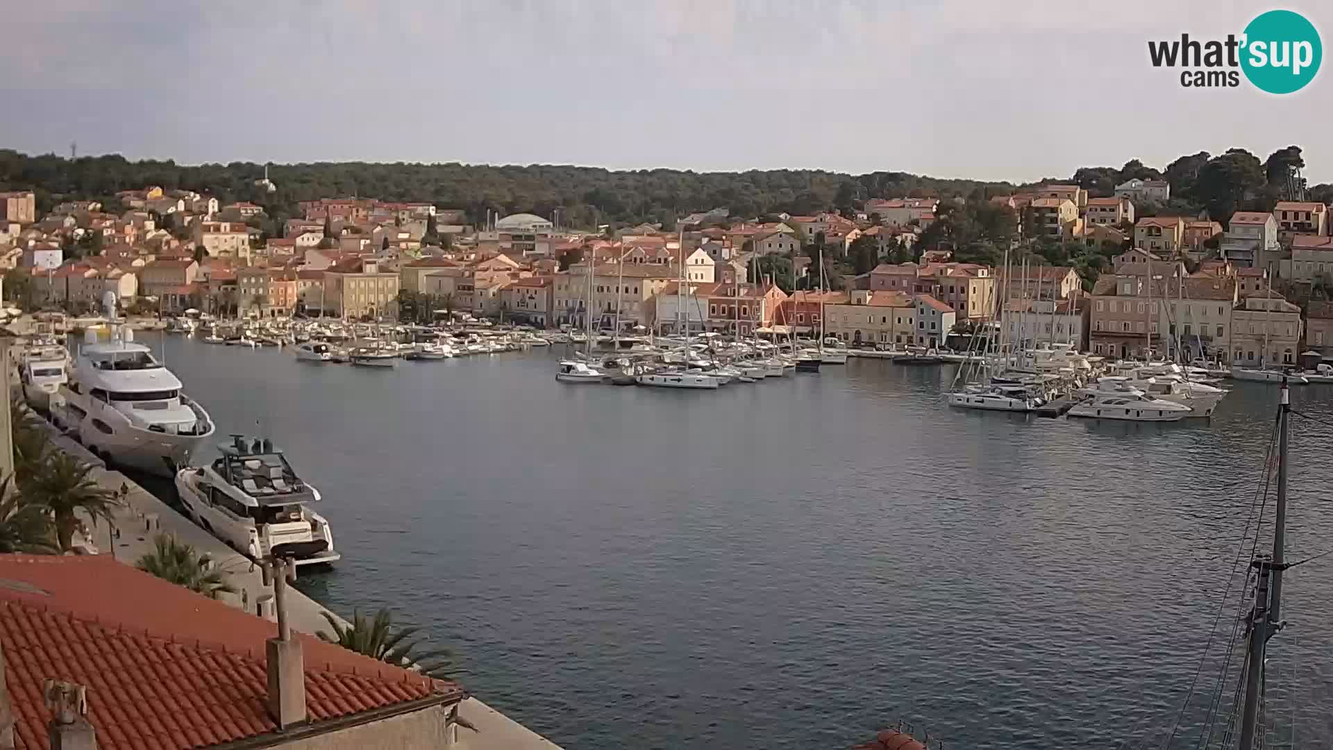Webcam Live – Mali Lošinj – Riva Lošinjskih kapetana