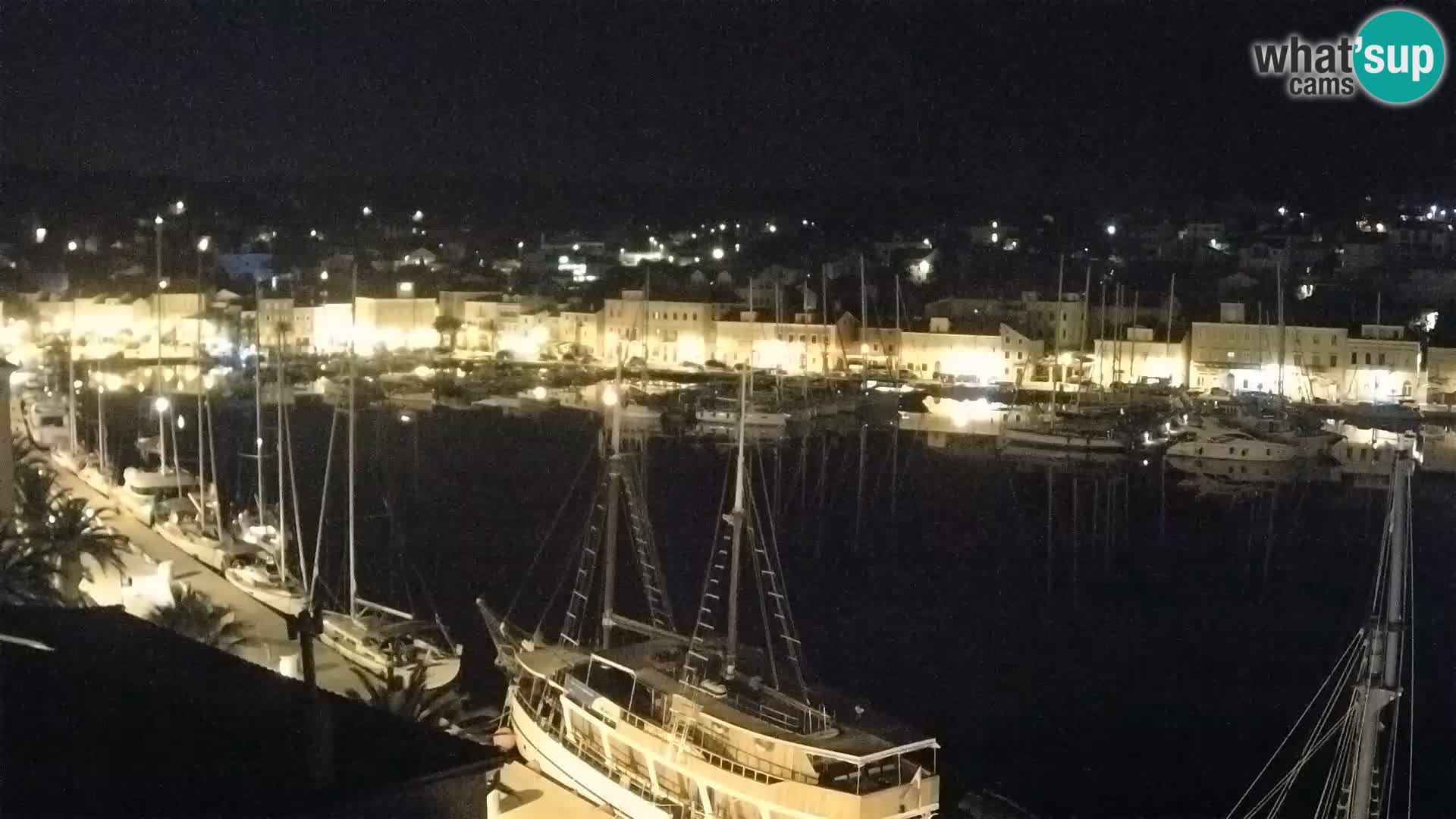 Spletna kamera Mali Lošinj Riva Lošinjskih kapitanov