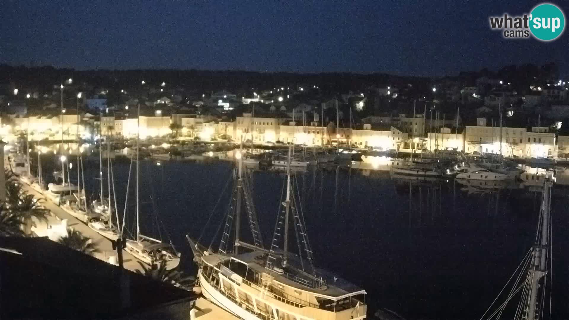 Spletna kamera Mali Lošinj Riva Lošinjskih kapitanov
