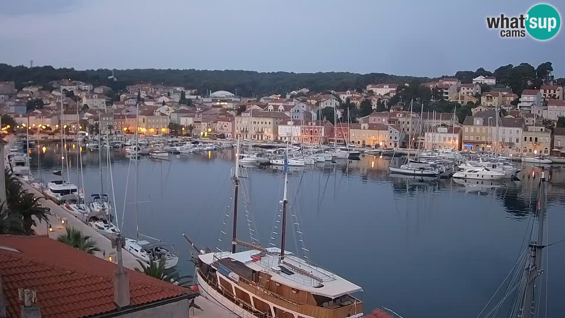 Webcam live – Lussinpiccolo – Riva dei capitani di Lussinpiccolo