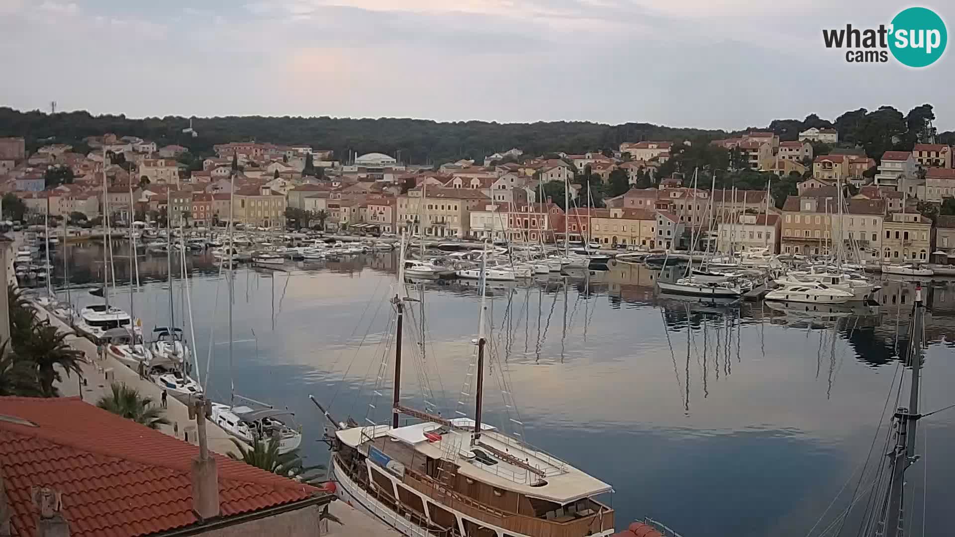 Webcam live – Lussinpiccolo – Riva dei capitani di Lussinpiccolo
