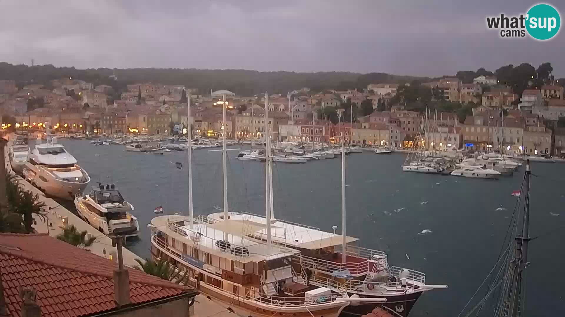 Webcam Mali Lošinj Riva Lošinjskih kapetana
