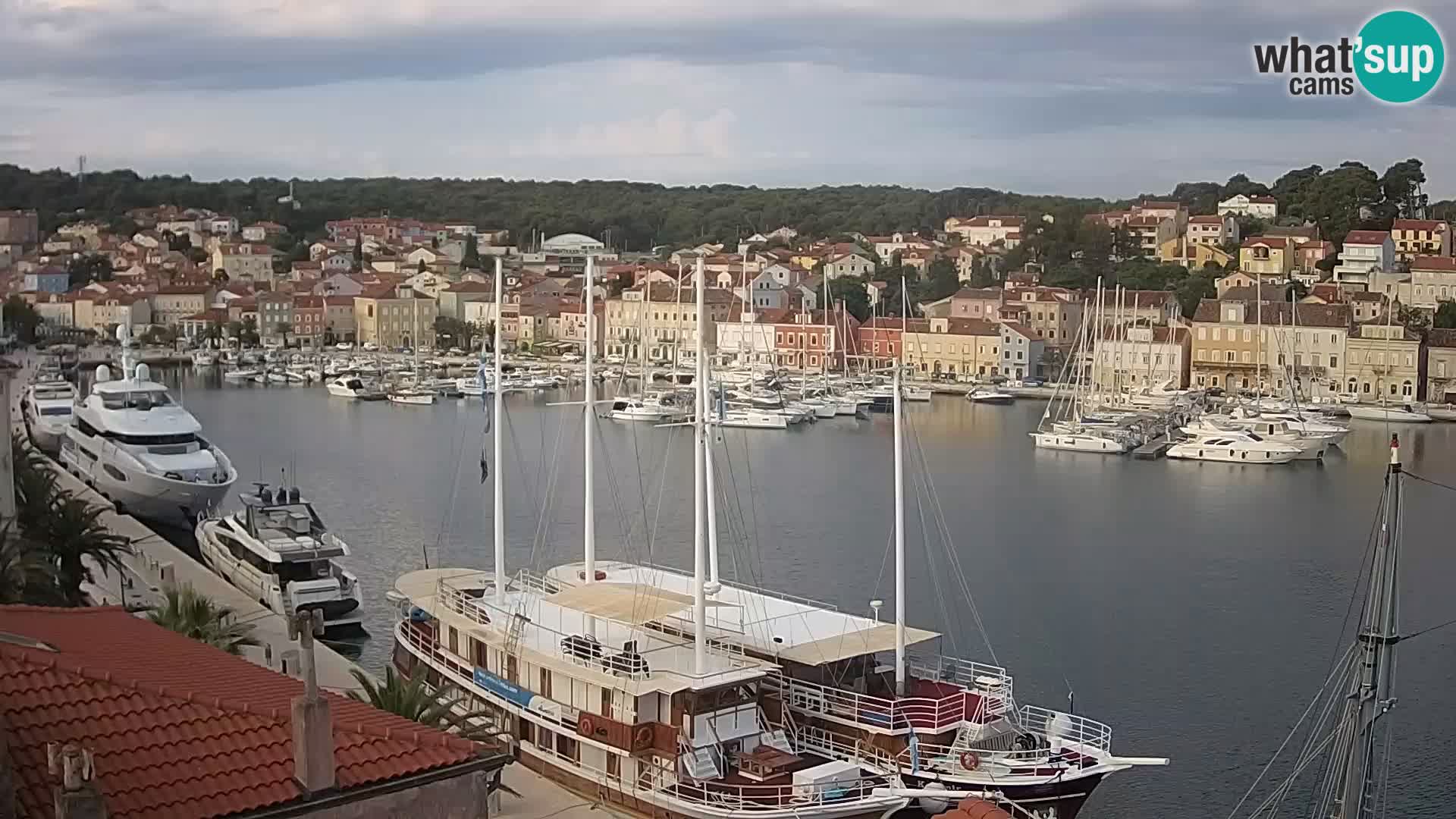 Webkamera Mali Lošinj Riva Lošinjskih kapetana