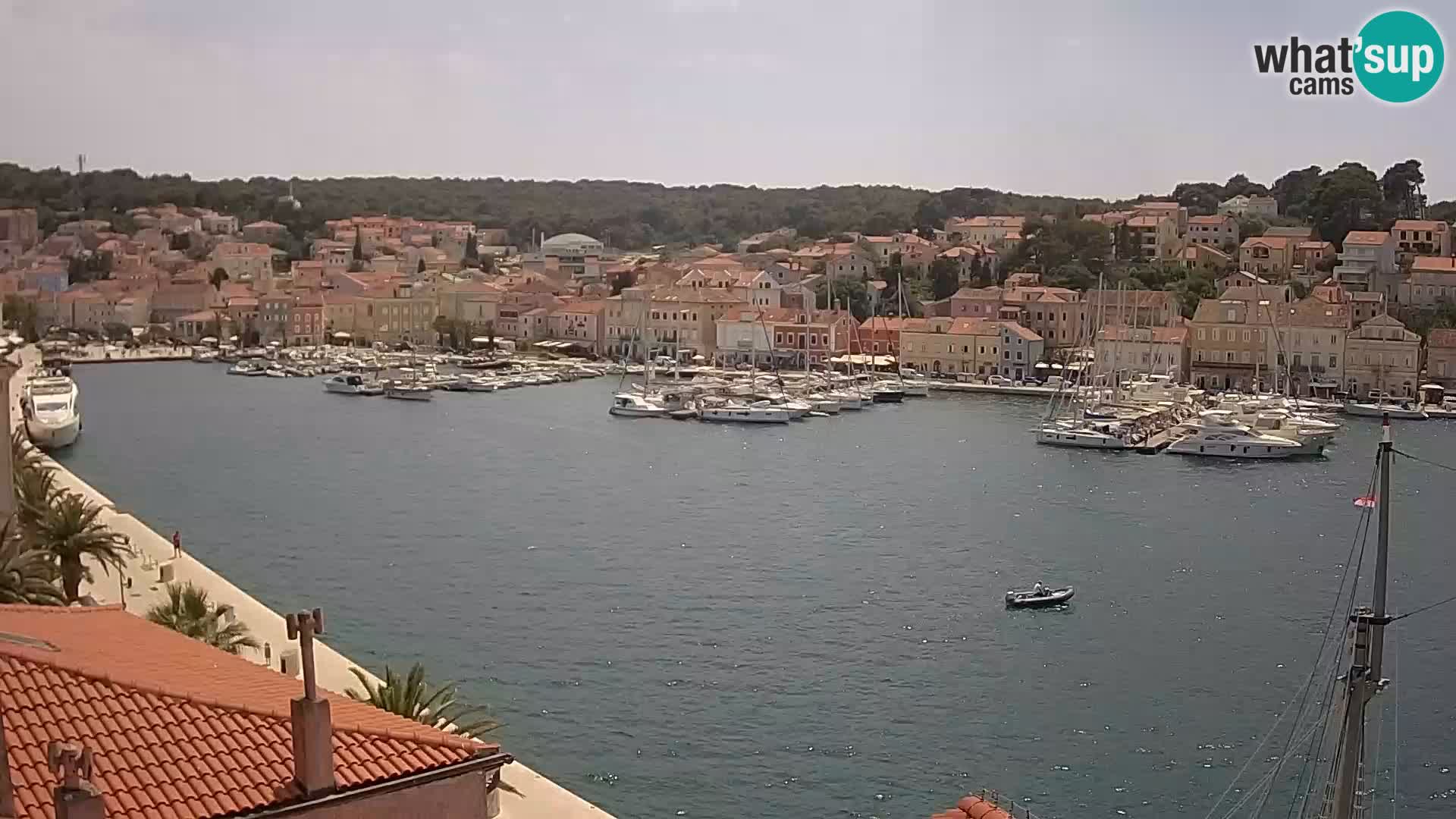 Webkamera Mali Lošinj Riva Lošinjskih kapetana