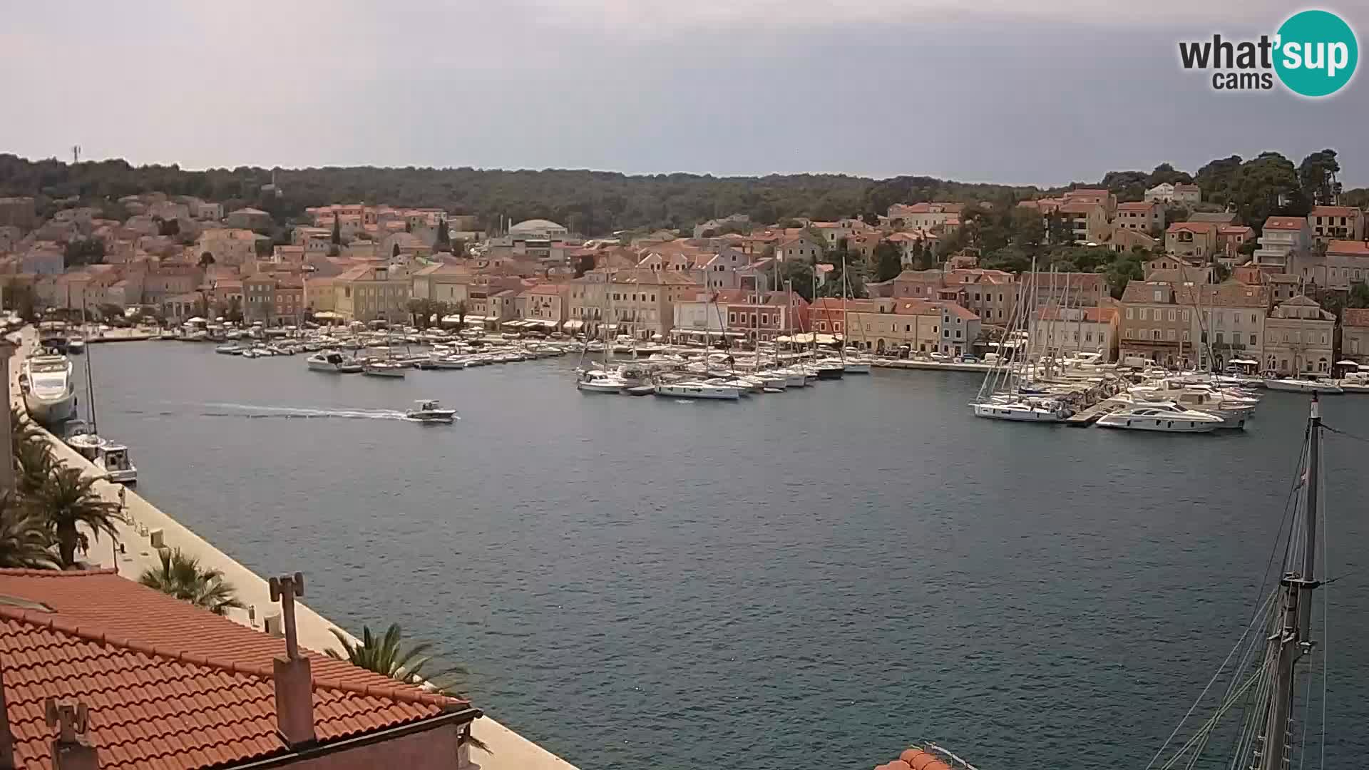 Webcam live – Lussinpiccolo – Riva dei capitani di Lussinpiccolo