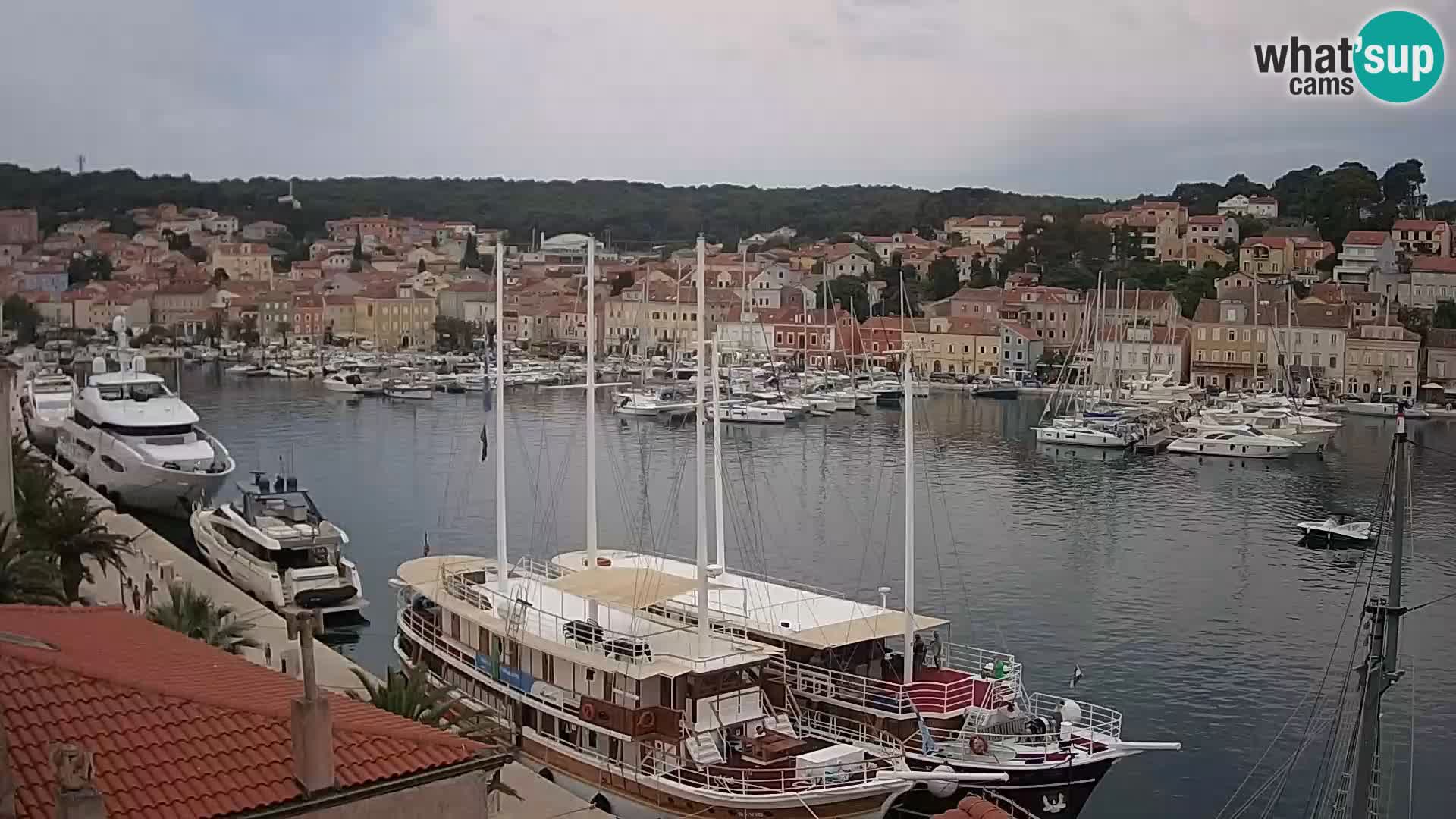 Webcam live – Lussinpiccolo – Riva dei capitani di Lussinpiccolo