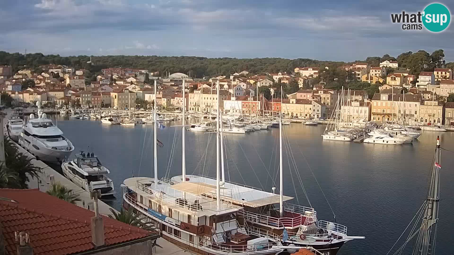 Webcam Mali Lošinj Riva Lošinjskih kapetana