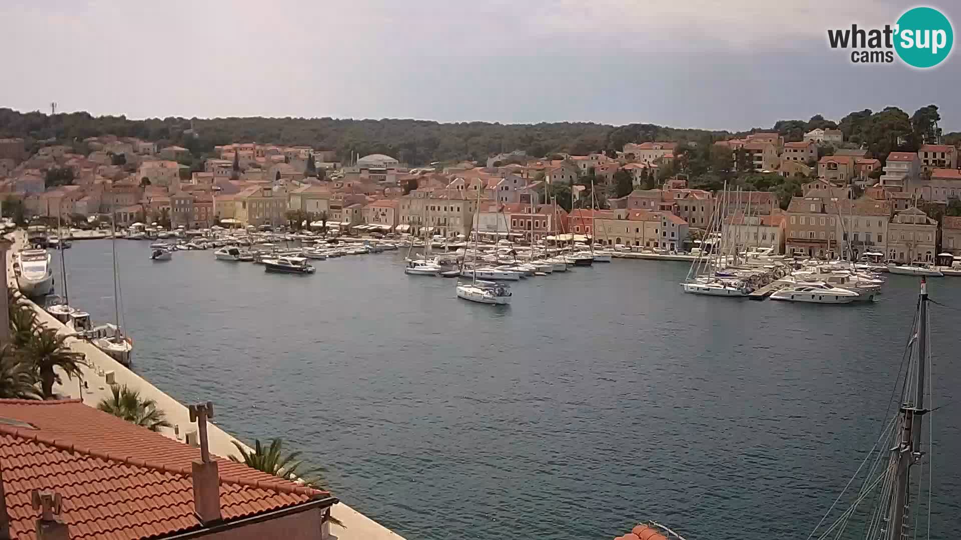 Webcam Mali Lošinj Riva Lošinjskih kapetana