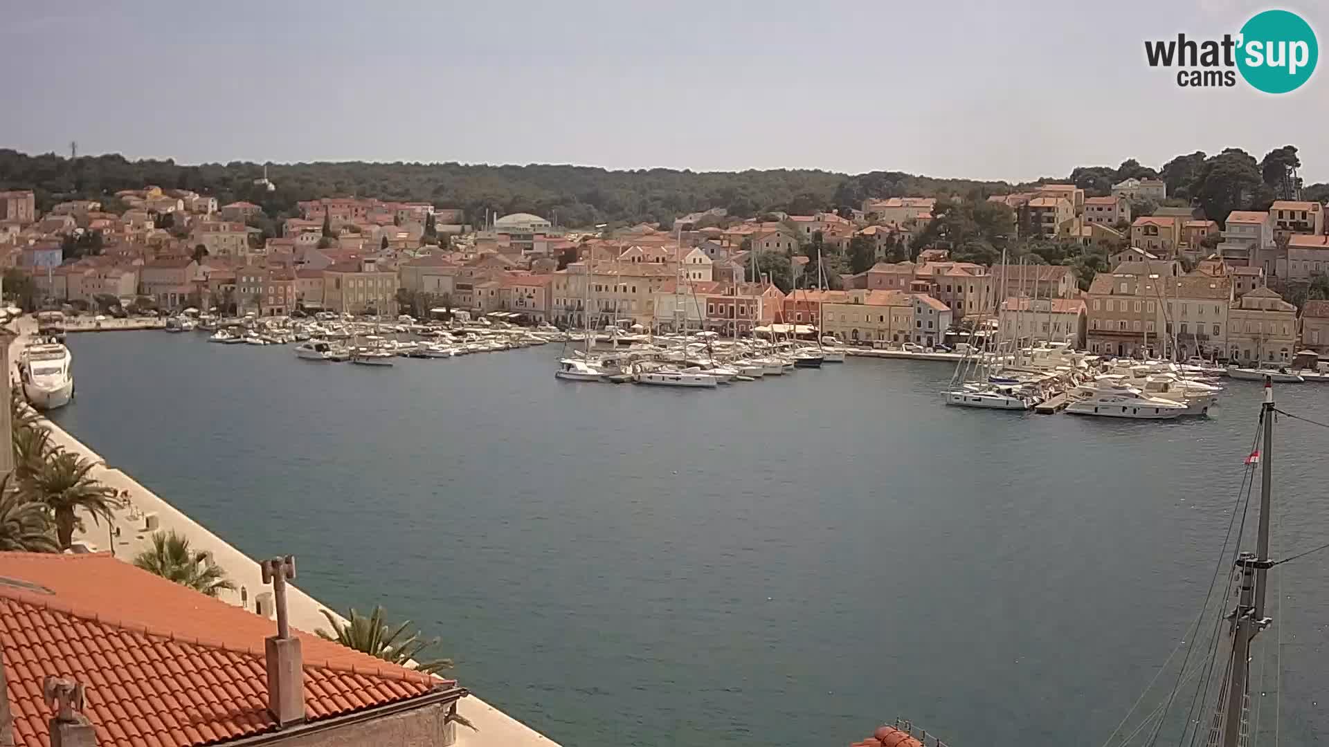 Webcam live – Lussinpiccolo – Riva dei capitani di Lussinpiccolo