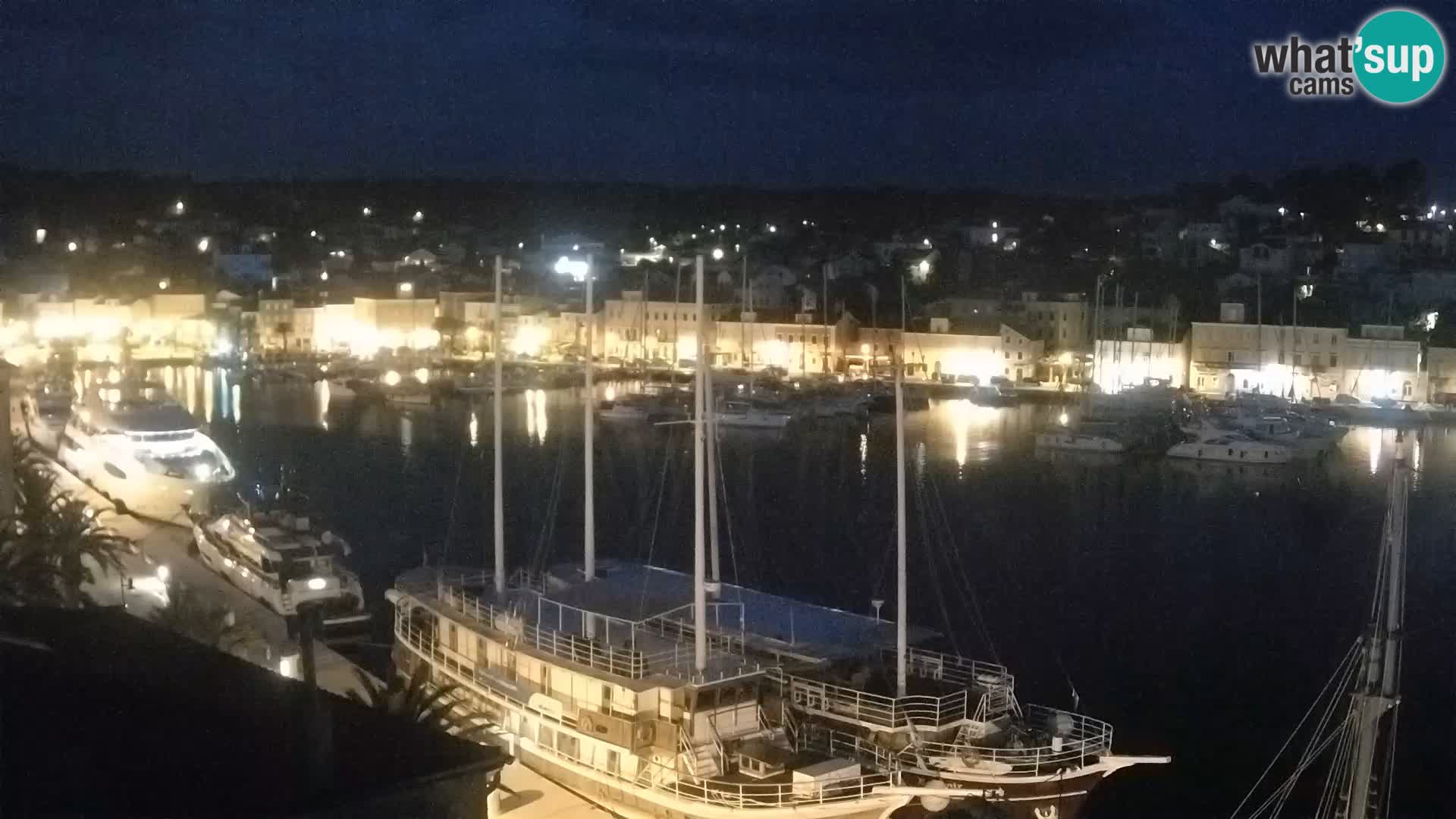 Webcam live – Lussinpiccolo – Riva dei capitani di Lussinpiccolo