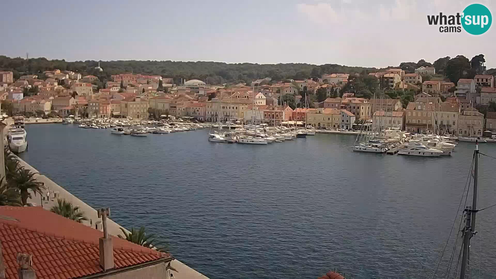 Webkamera Mali Lošinj Riva Lošinjskih kapetana