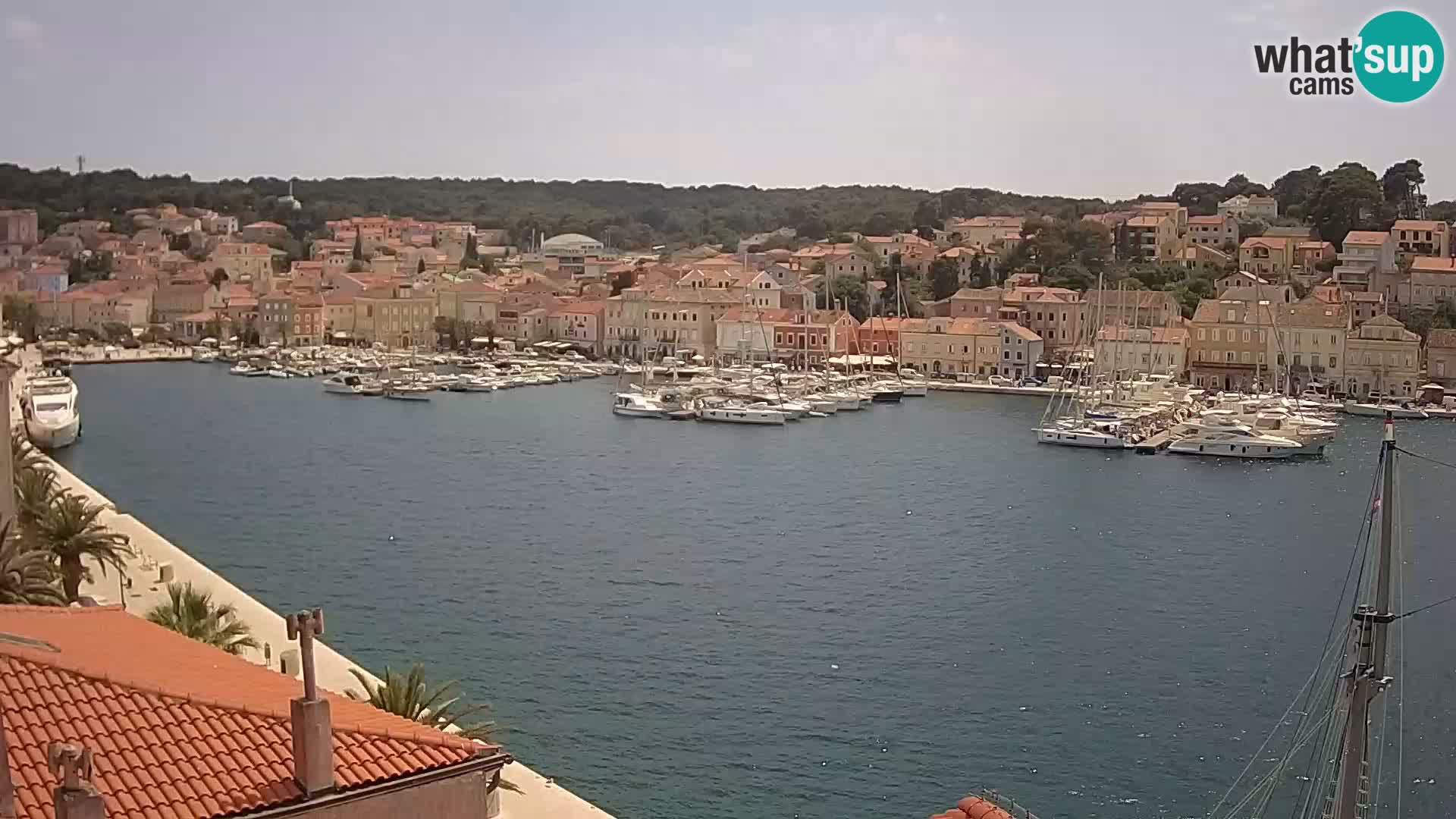 Webcam Mali Lošinj Riva Lošinjskih kapetana