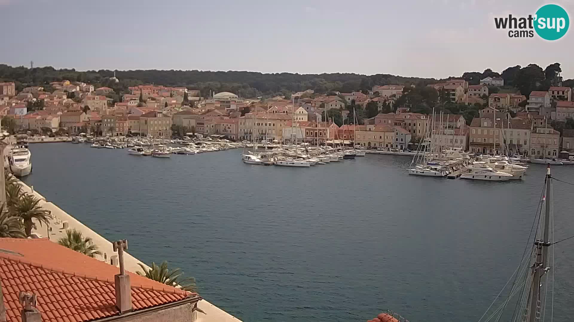 Webkamera Mali Lošinj Riva Lošinjskih kapetana