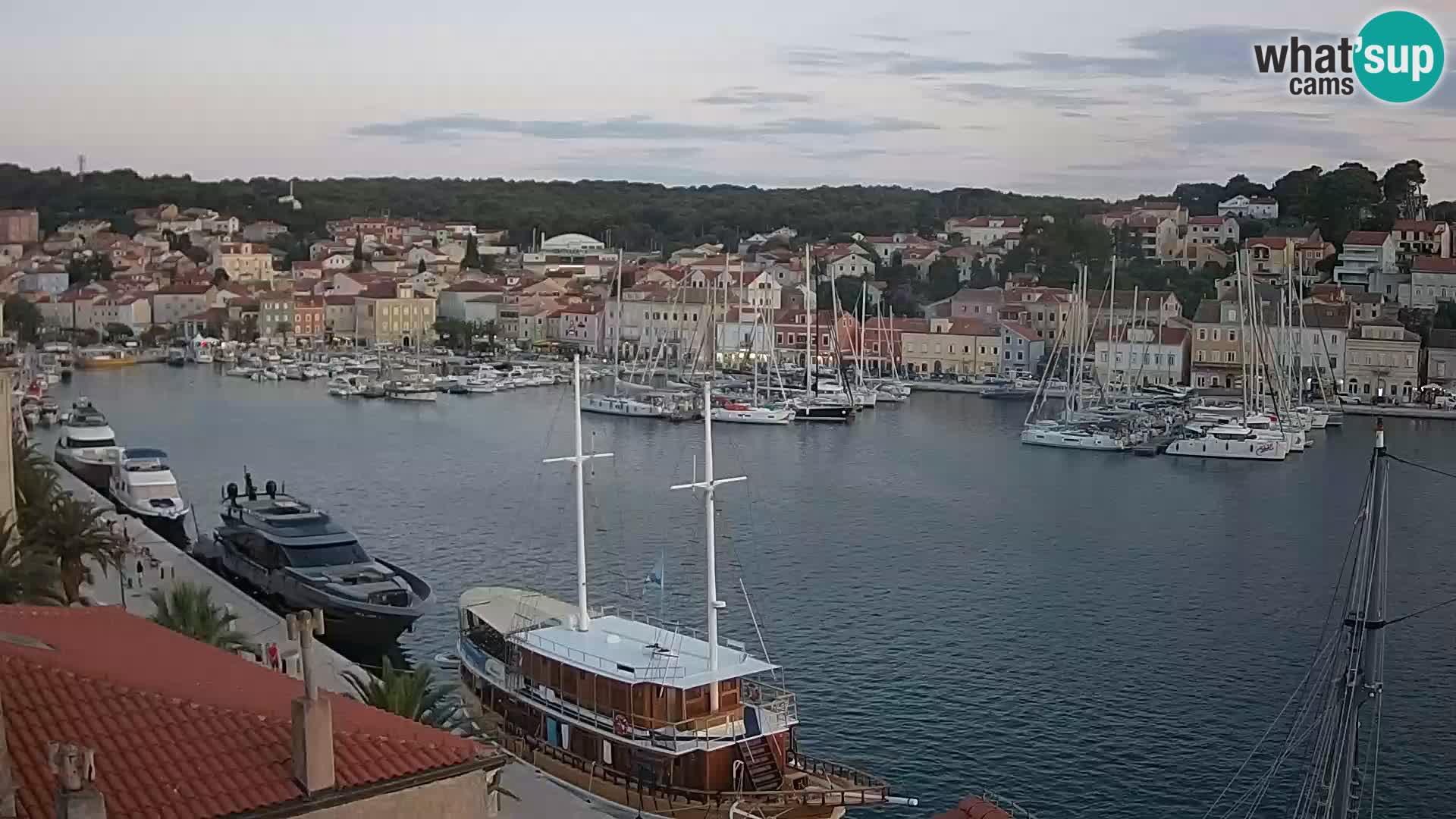 Webcam Live Mali Lošinj – Riva Lošinjskih kapetana