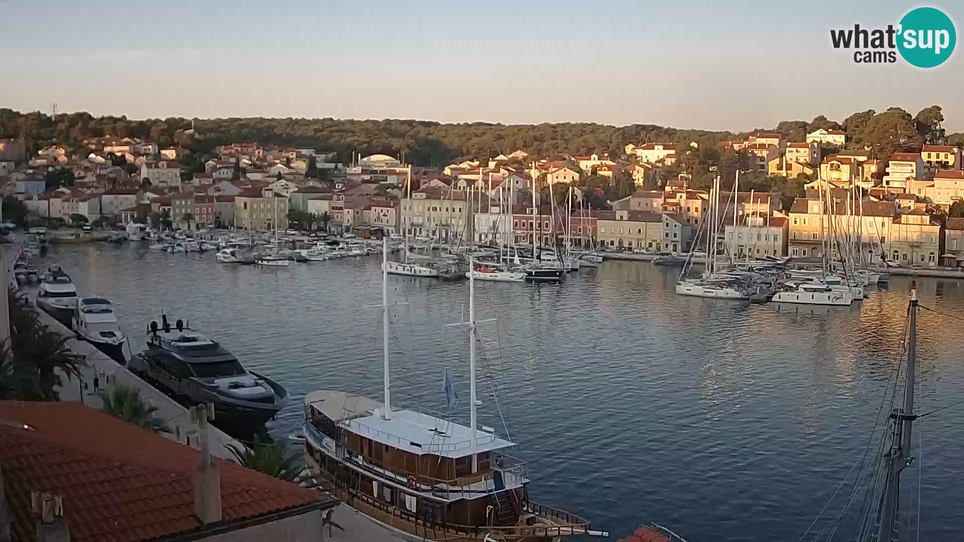 Webkamera Mali Lošinj Riva Lošinjskih kapetana