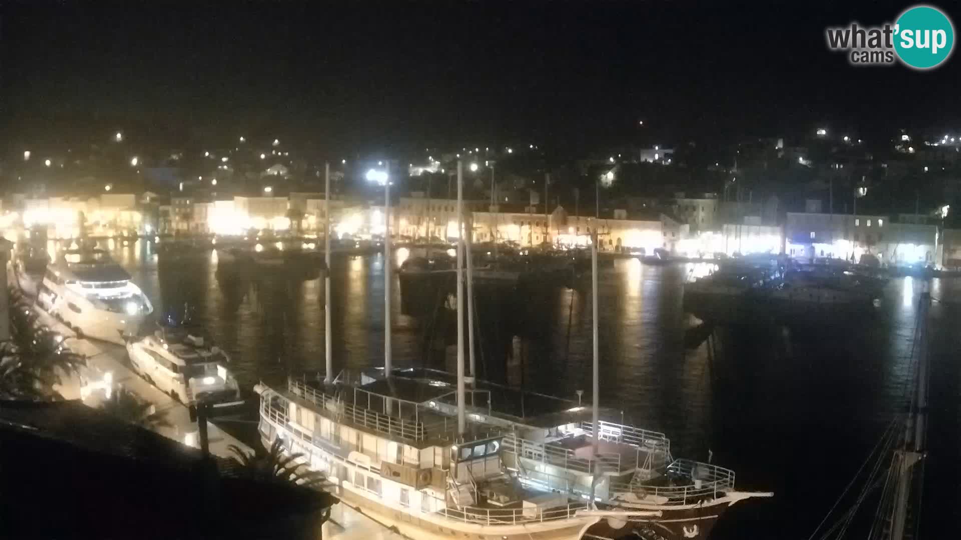 Spletna kamera Mali Lošinj Riva Lošinjskih kapitanov