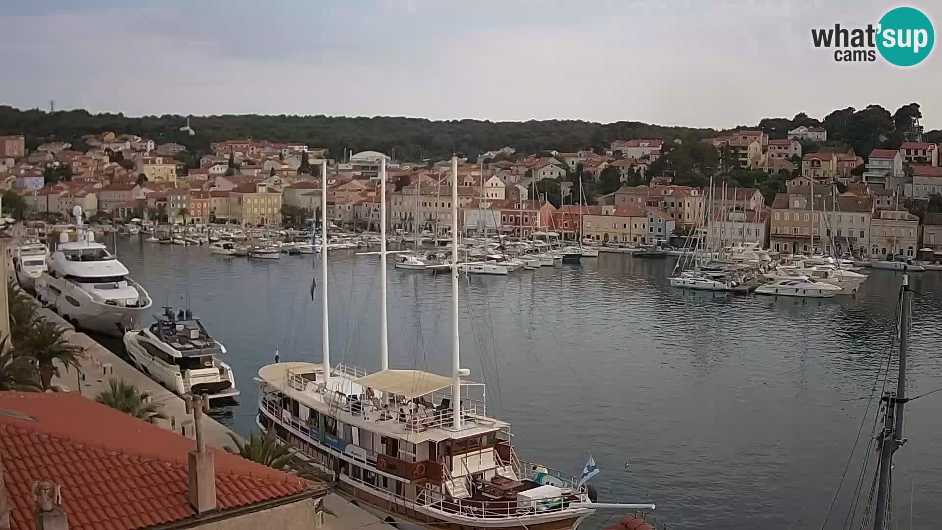 Webcam Mali Lošinj Riva Lošinjskih kapetana