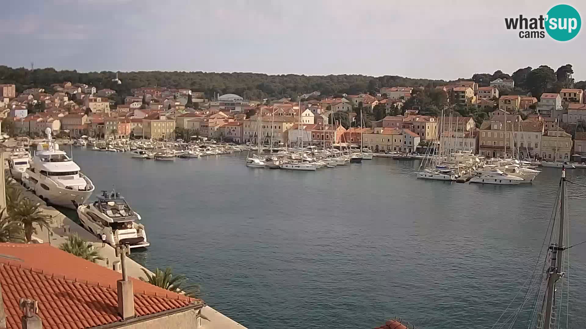 Webkamera Mali Lošinj Riva Lošinjskih kapetana