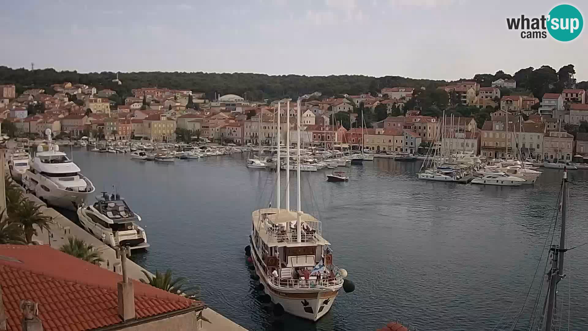 Webcam Live – Mali Lošinj – Riva Lošinjskih kapetana