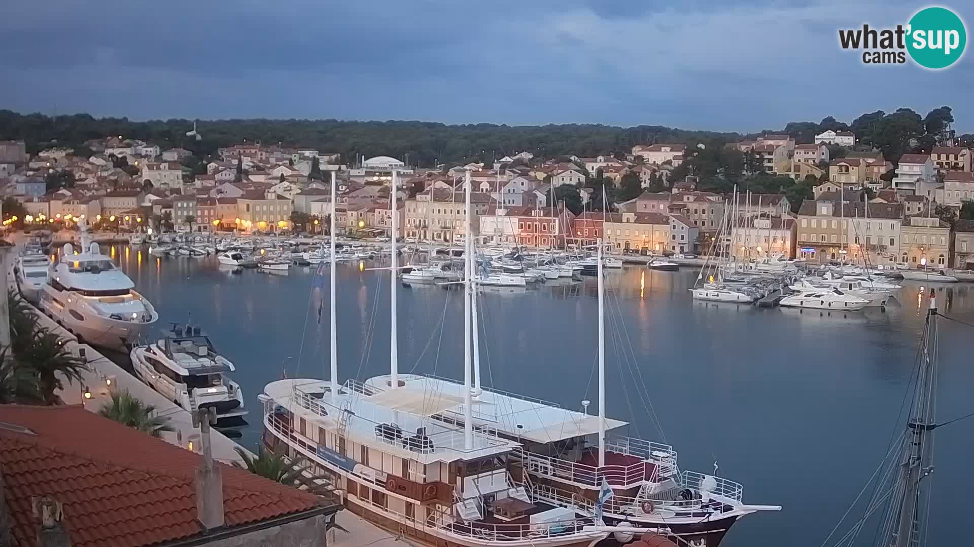 Webcam live – Lussinpiccolo – Riva dei capitani di Lussinpiccolo