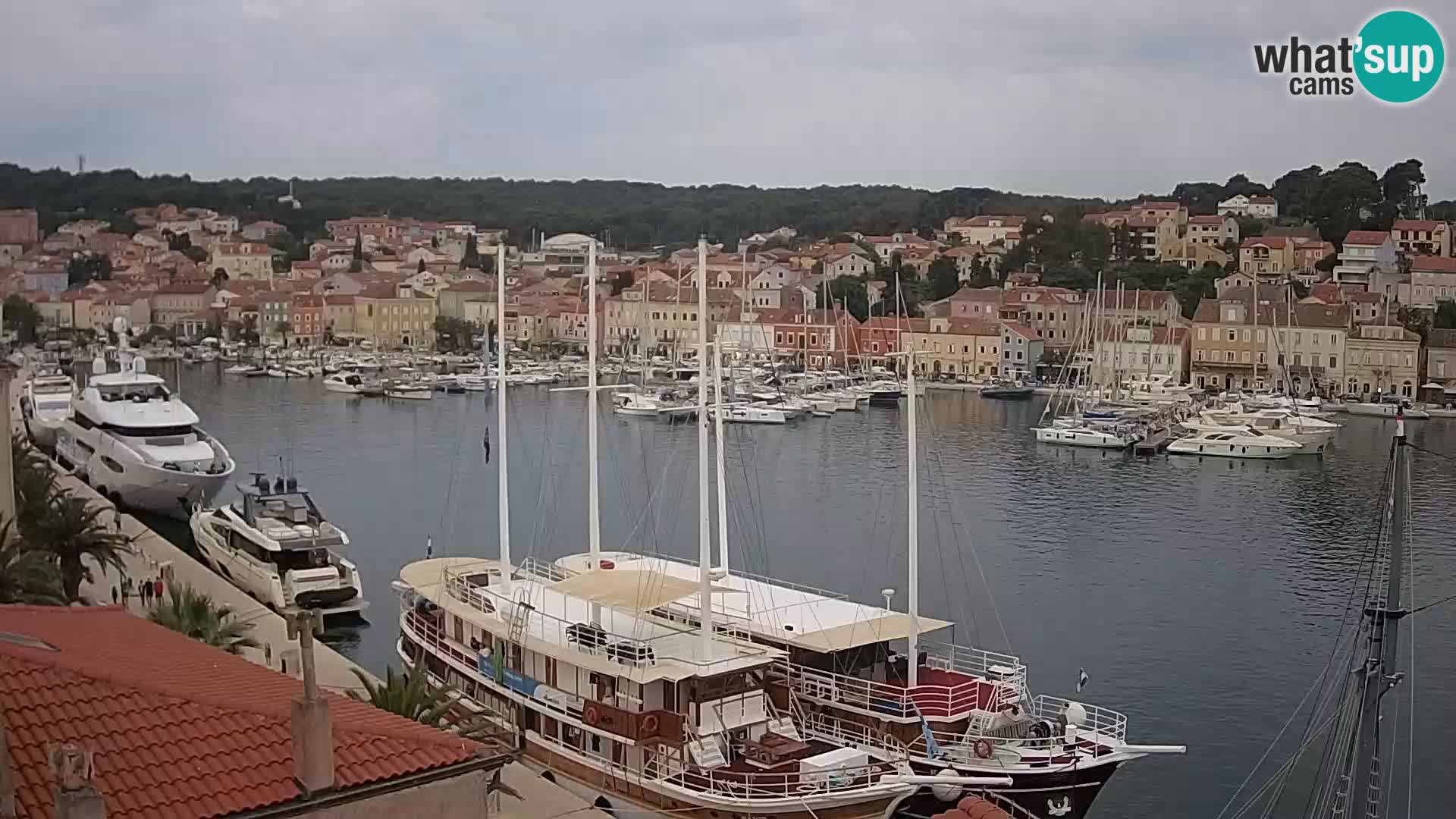 Webcam live – Lussinpiccolo – Riva dei capitani di Lussinpiccolo