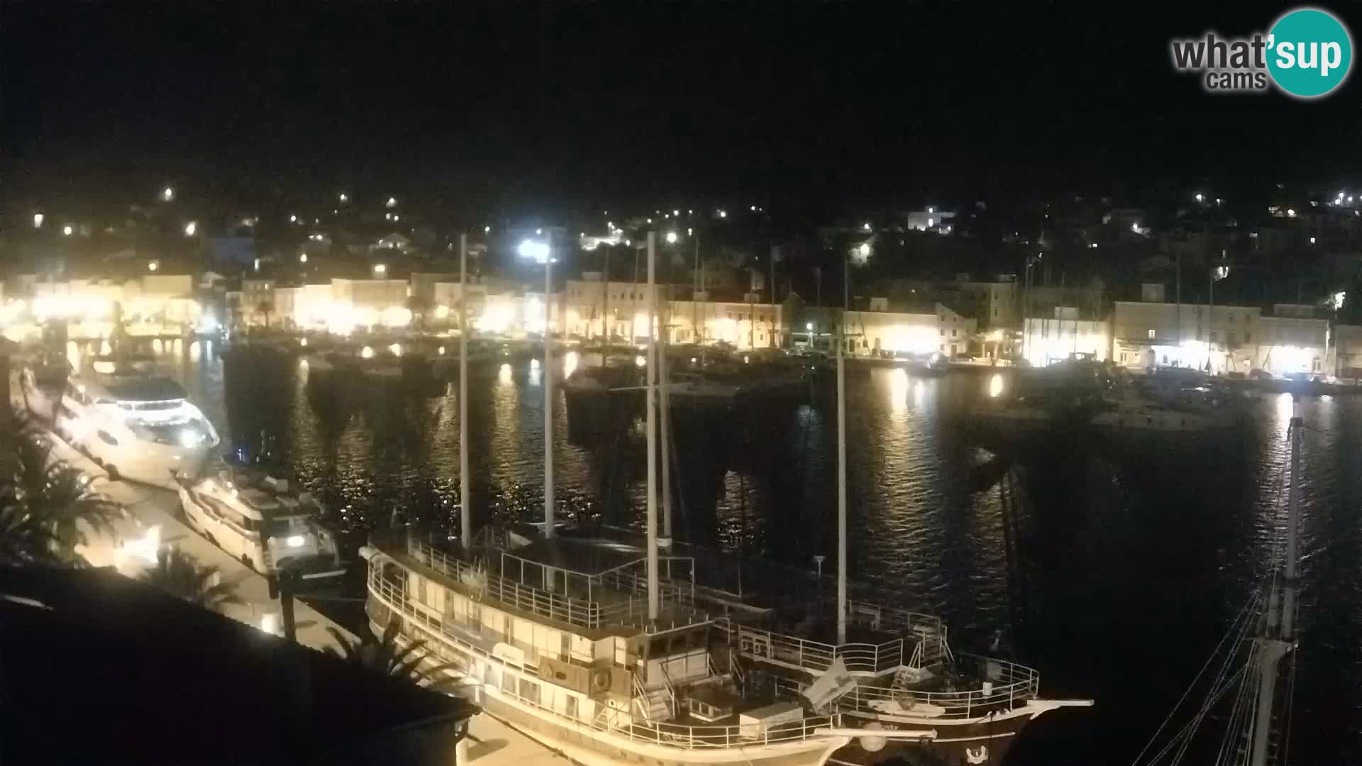 Spletna kamera Mali Lošinj Riva Lošinjskih kapitanov
