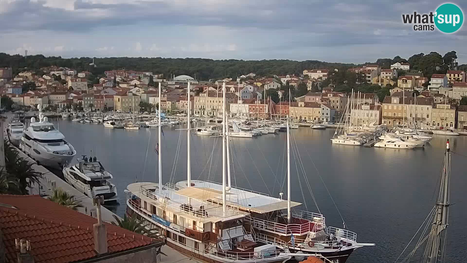 Webcam live – Lussinpiccolo – Riva dei capitani di Lussinpiccolo