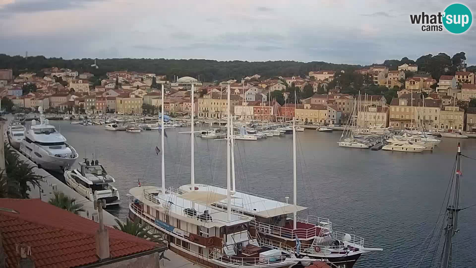 Webcam Mali Lošinj Riva Lošinjskih kapetana