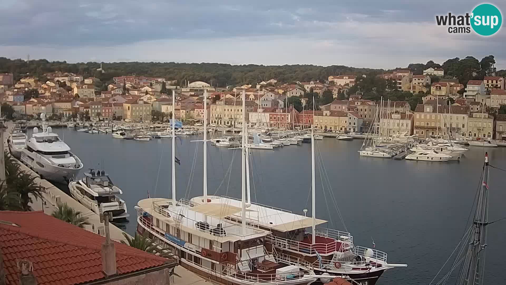 Webcam Live Mali Lošinj – Riva Lošinjskih kapetana