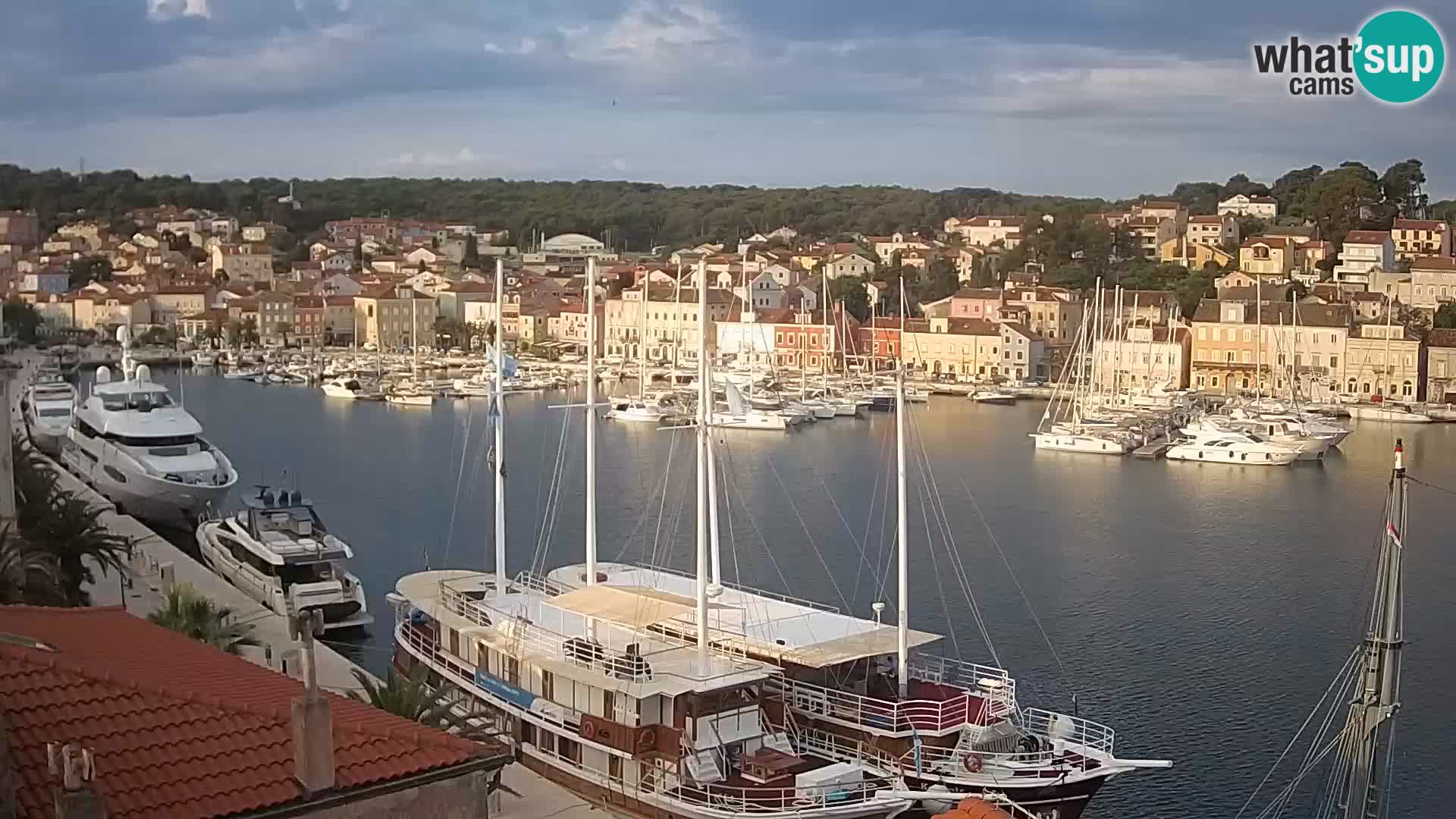 Webcam Live – Mali Lošinj – Riva Lošinjskih kapetana