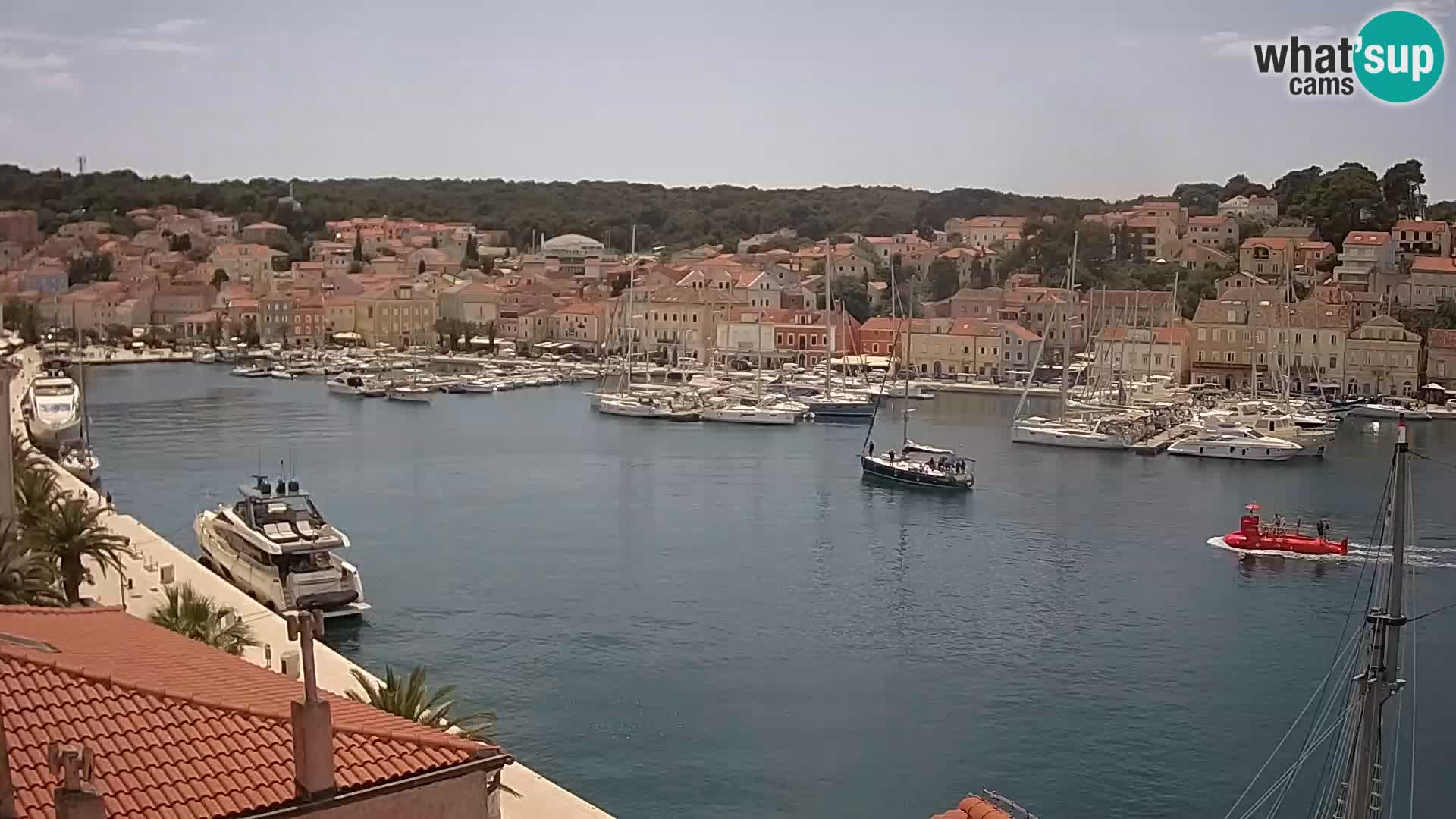 Webcam Live Mali Lošinj – Riva Lošinjskih kapetana