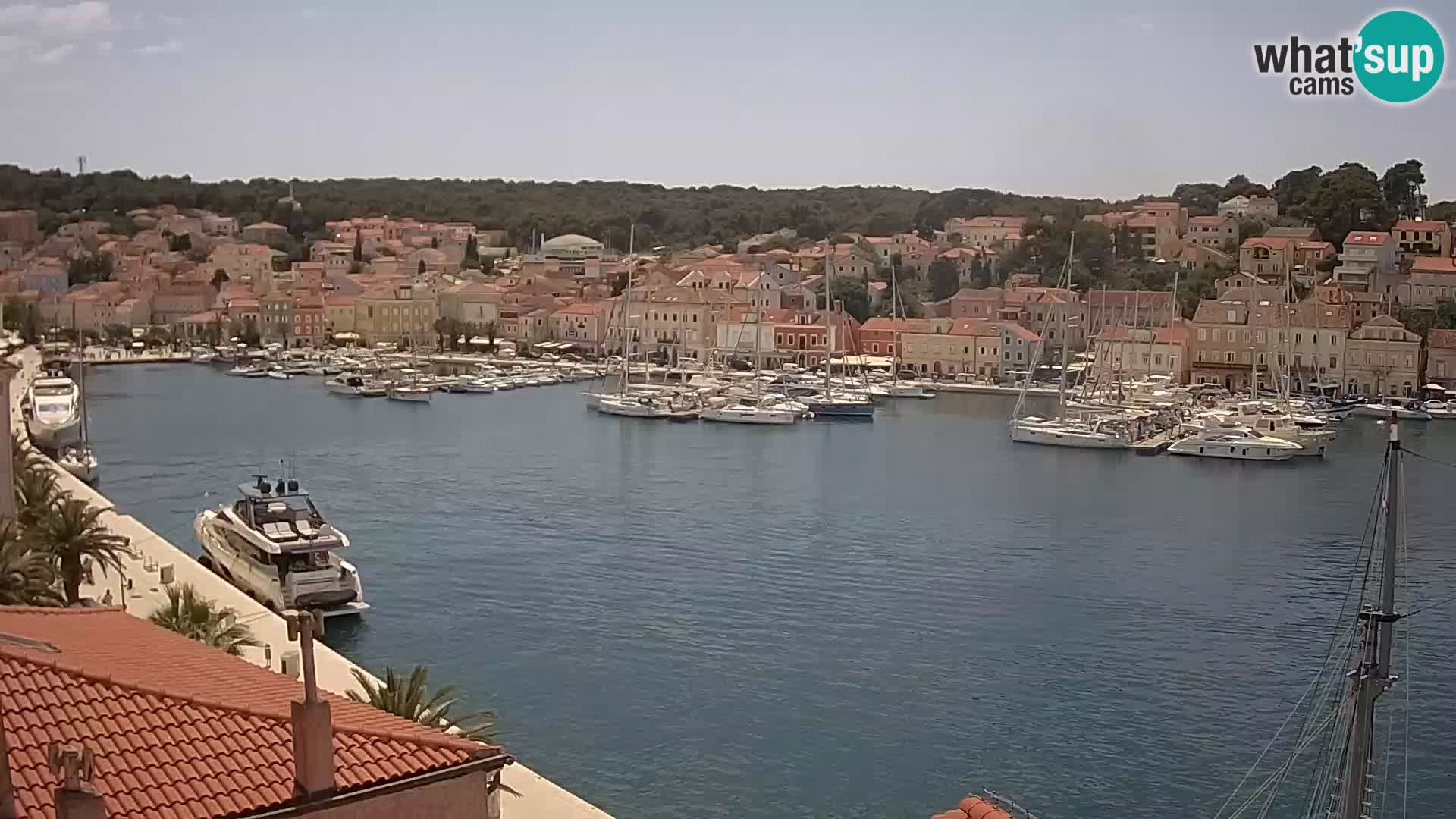 Webcam Mali Lošinj Riva Lošinjskih kapetana
