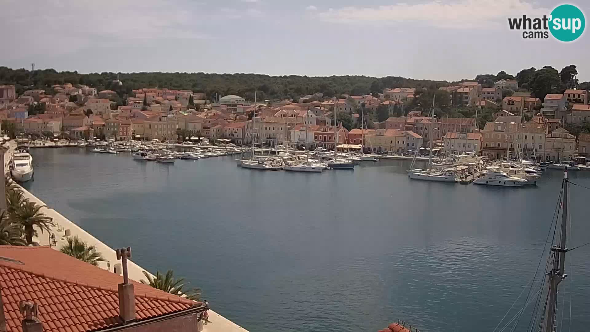 Webcam live – Lussinpiccolo – Riva dei capitani di Lussinpiccolo