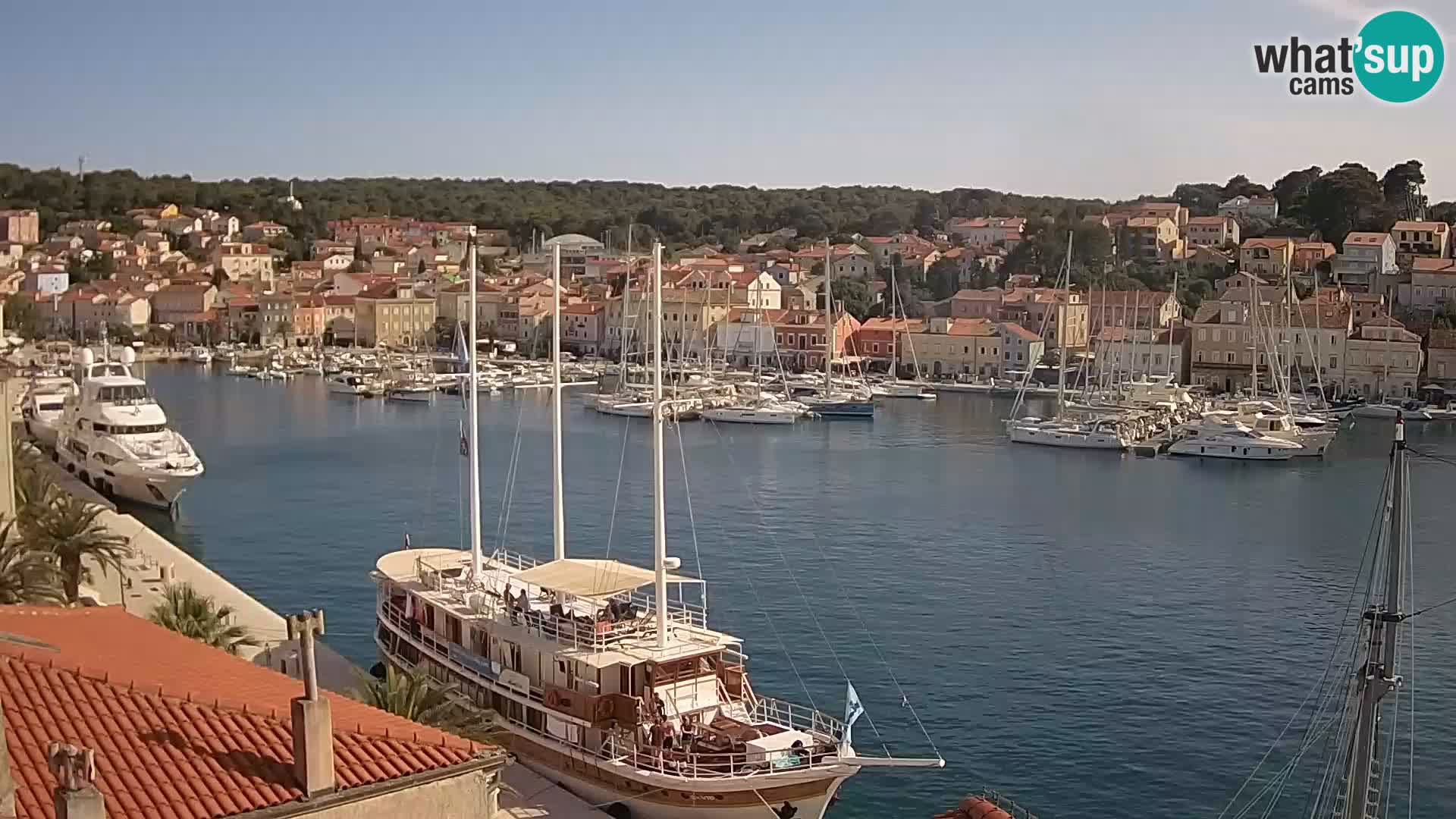 Webcam Mali Lošinj Riva Lošinjskih kapetana