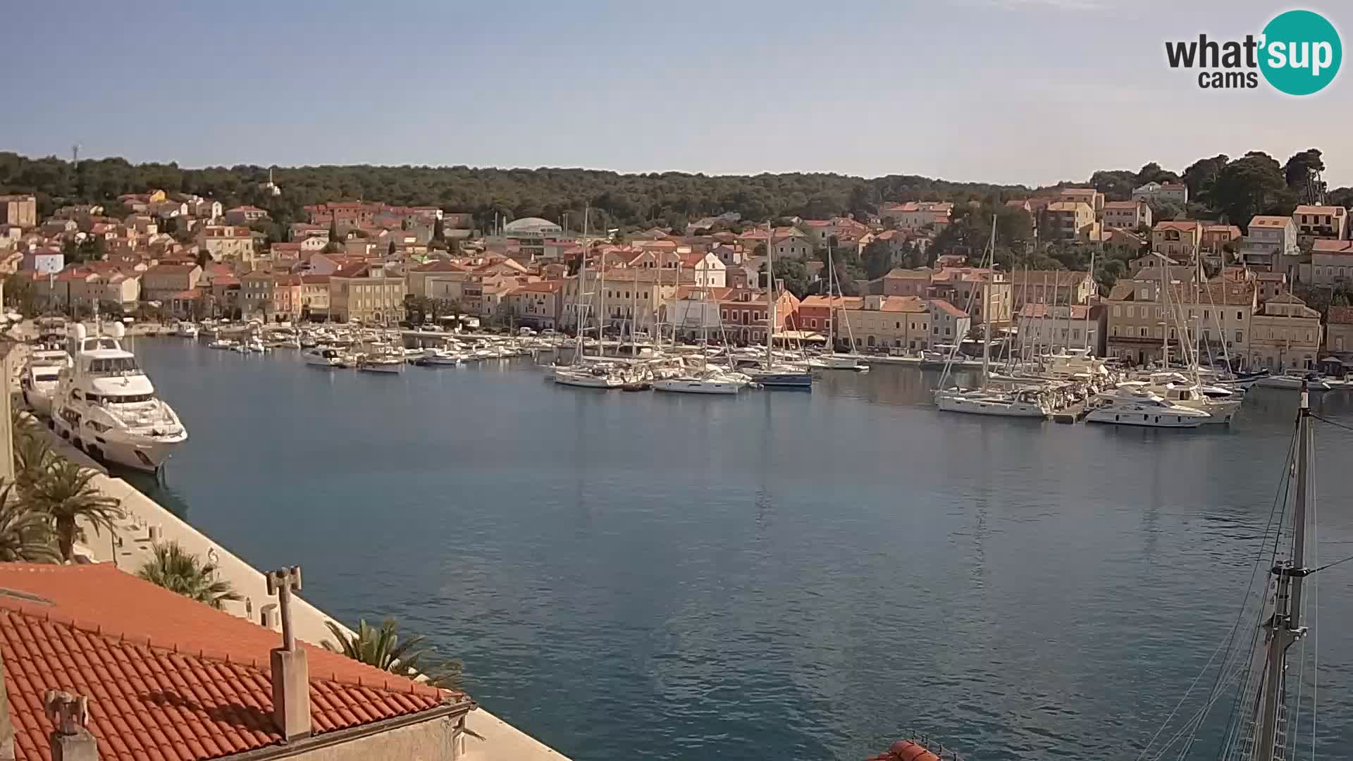 Webcam Live Mali Lošinj – Riva Lošinjskih kapetana