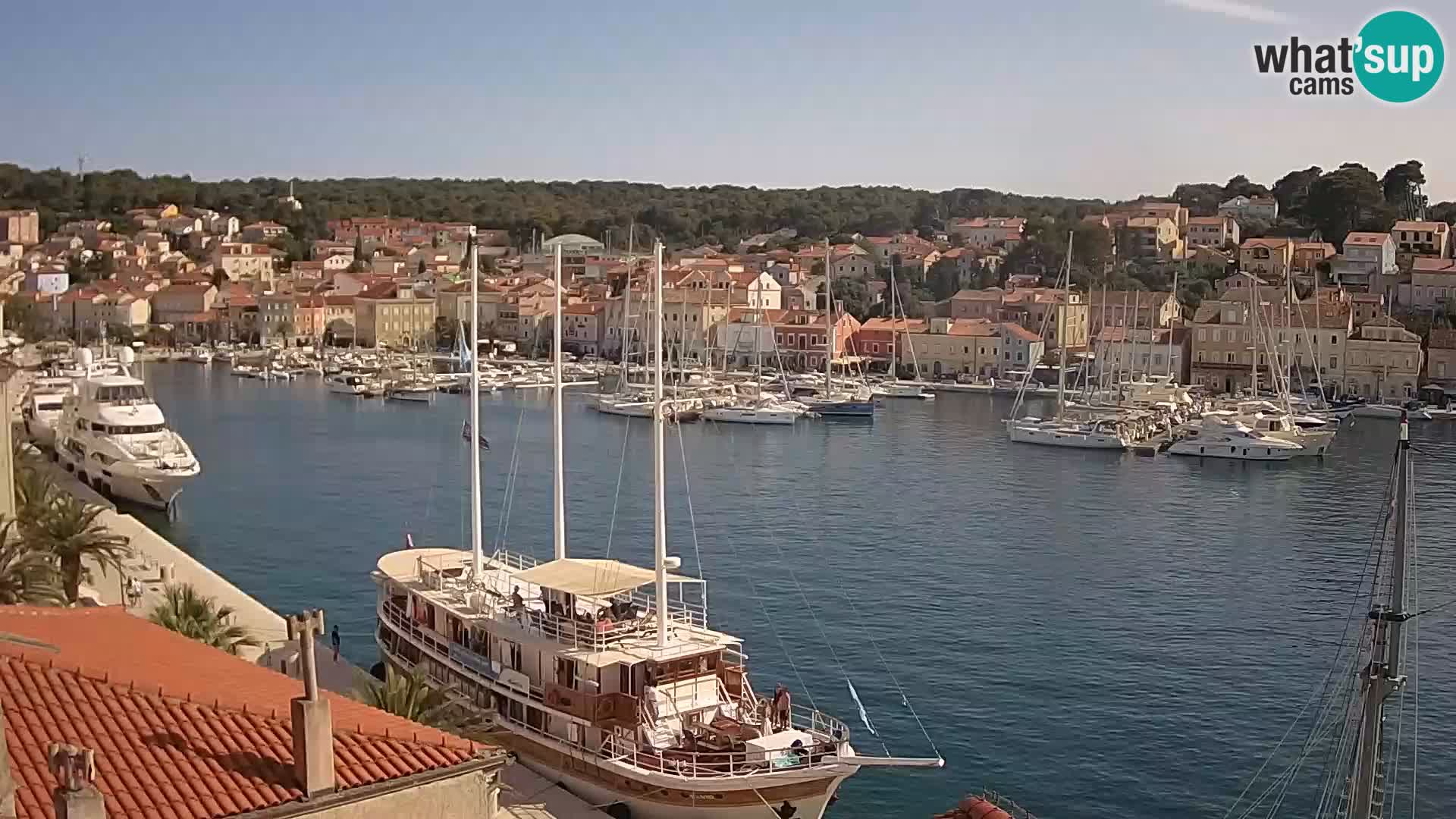 Webcam Live Mali Lošinj – Riva Lošinjskih kapetana