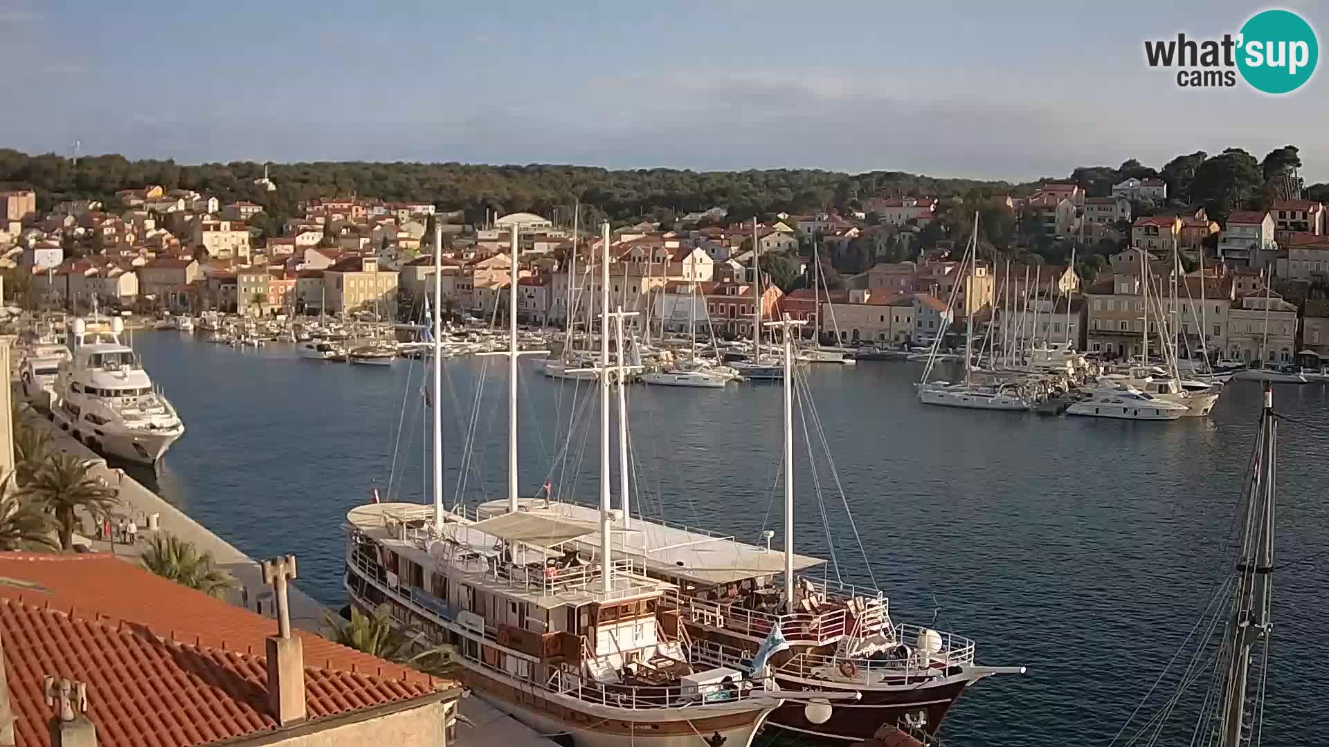 Webcam Live Mali Lošinj – Riva Lošinjskih kapetana