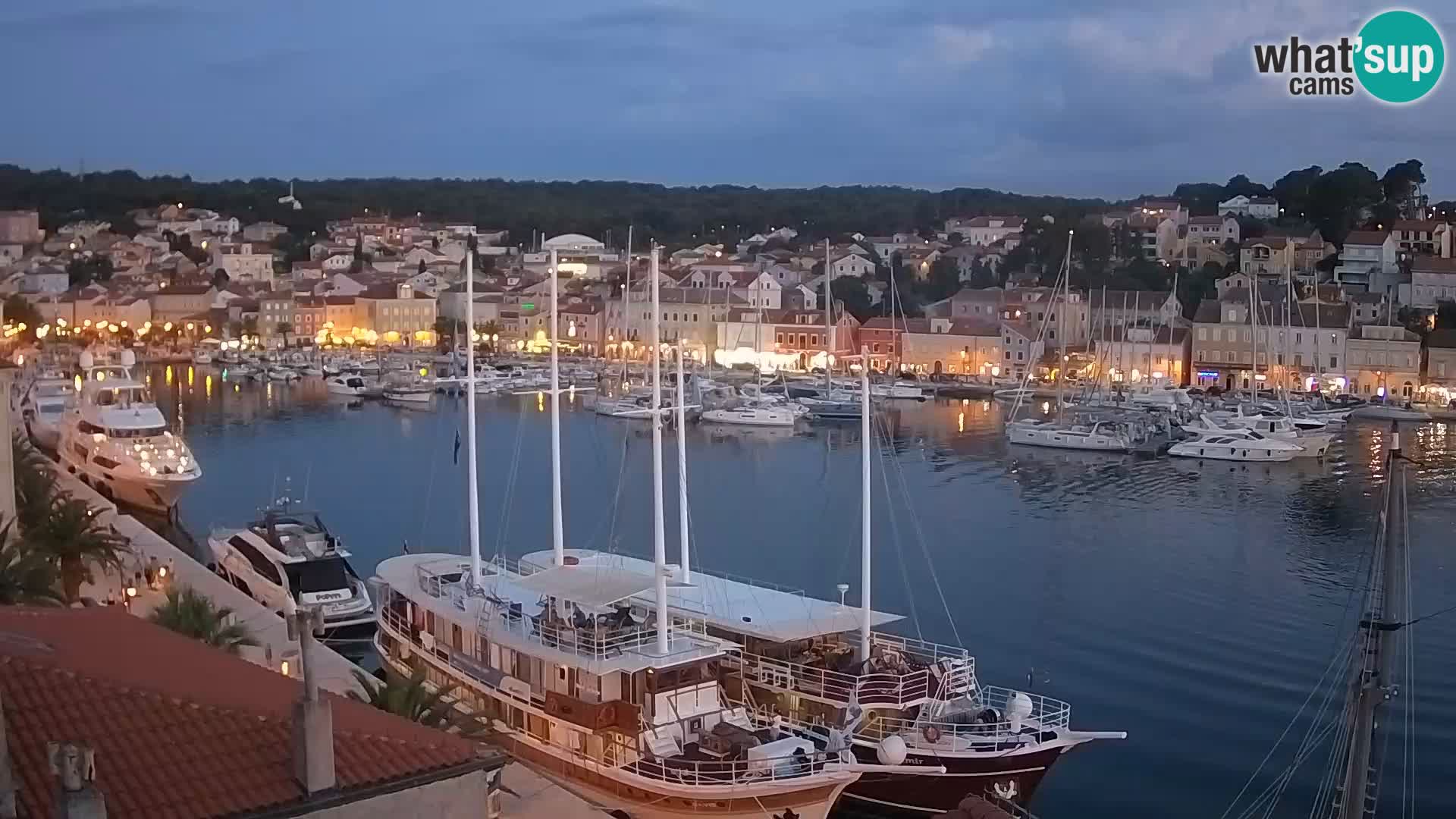 Webcam Live Mali Lošinj – Riva Lošinjskih kapetana