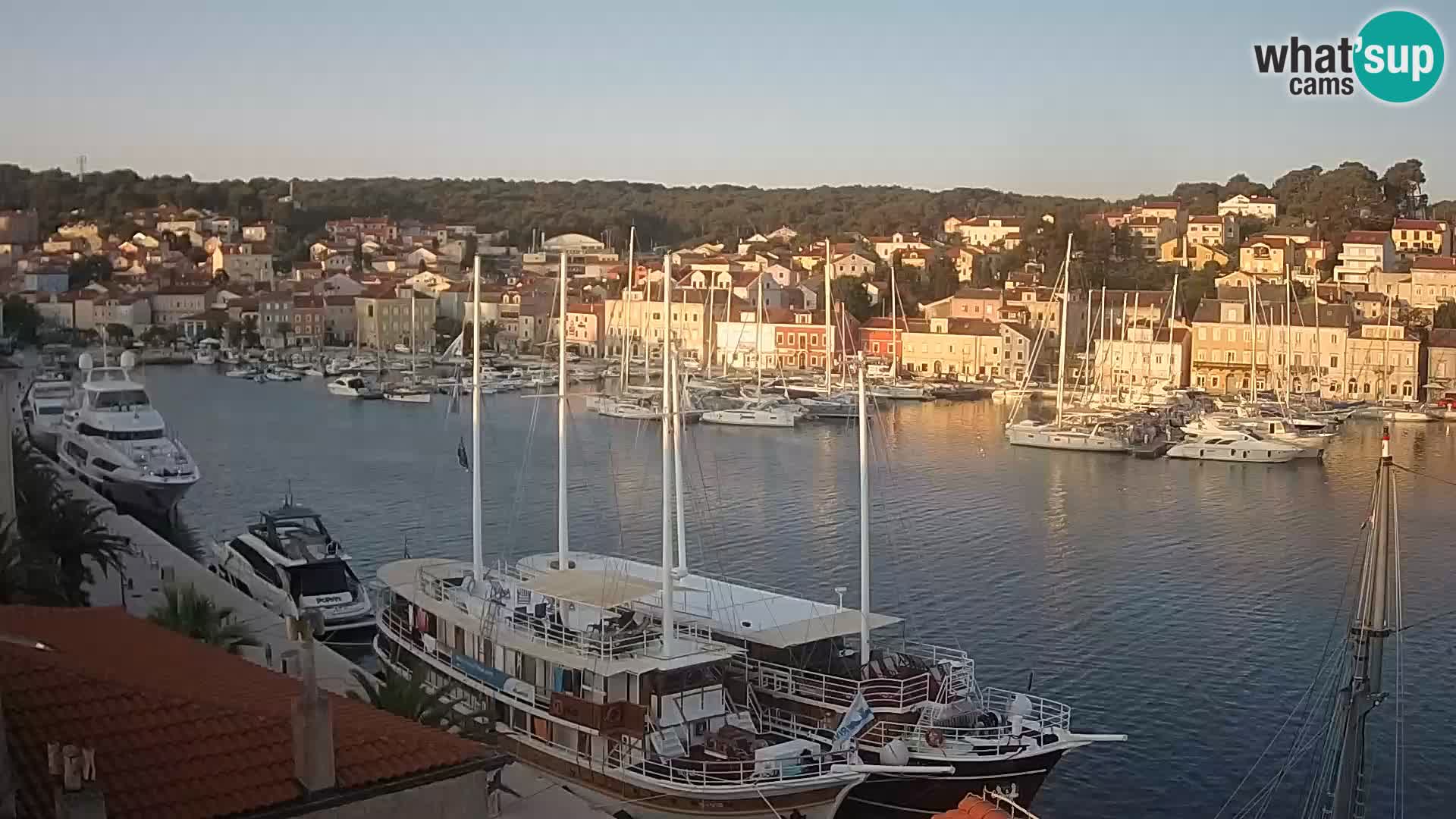 Webcam Mali Lošinj Riva Lošinjskih kapetana