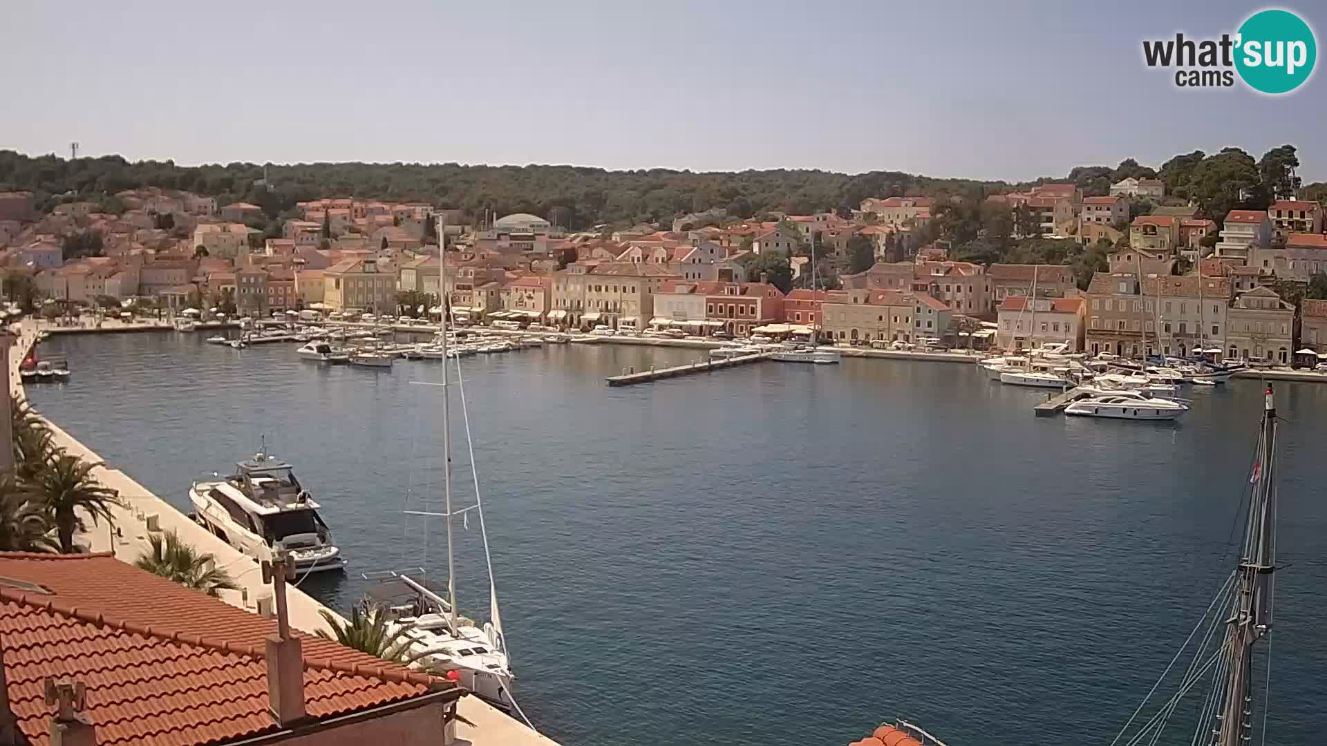 Webcam Mali Lošinj Riva Lošinjskih kapetana