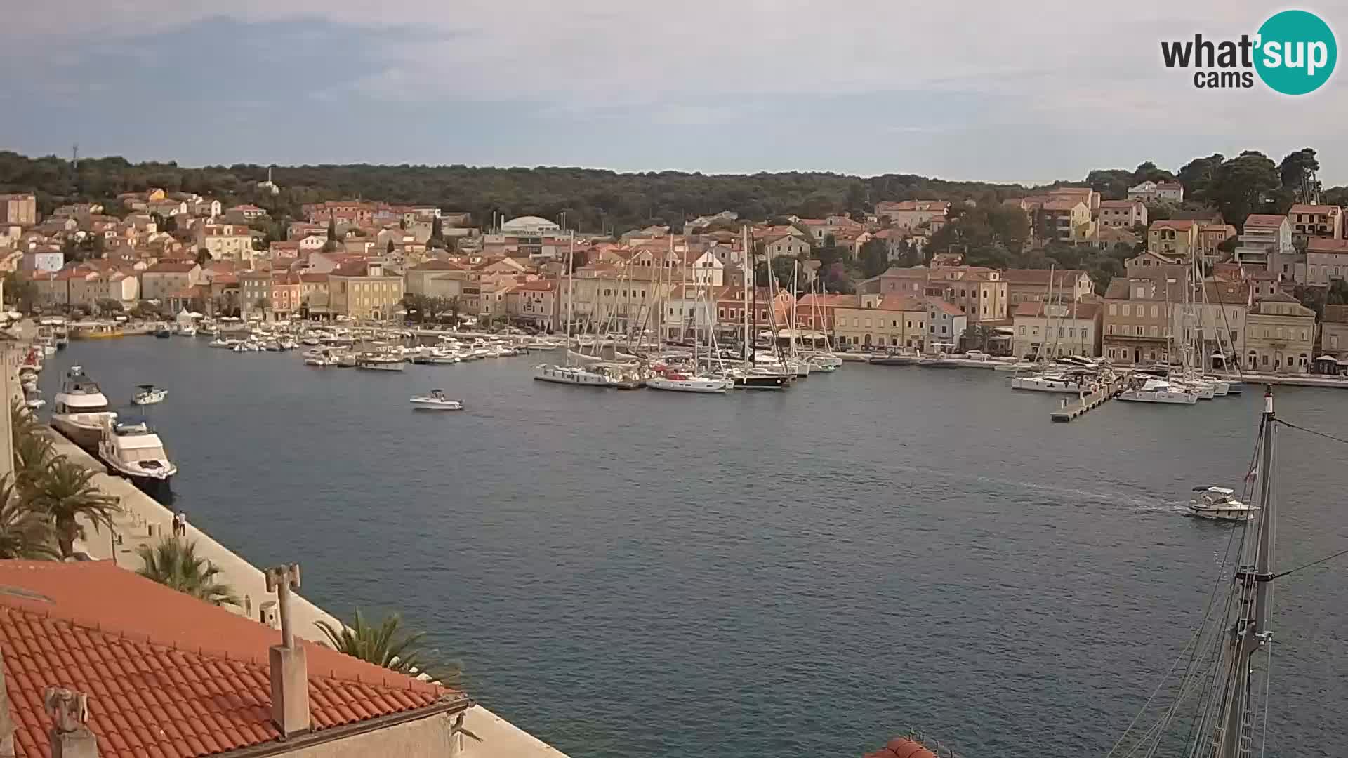 Webcam Live Mali Lošinj – Riva Lošinjskih kapetana