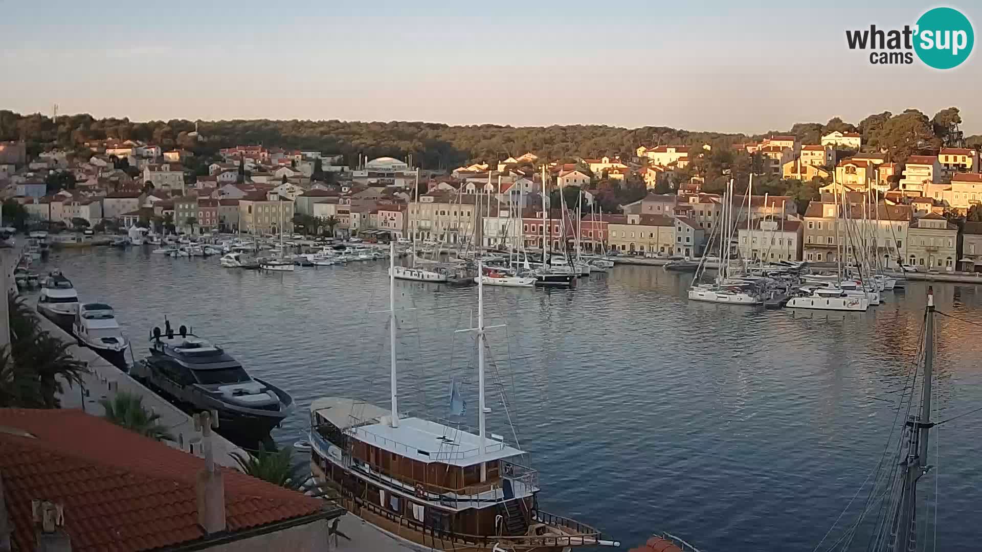 Webcam Live Mali Lošinj – Riva Lošinjskih kapetana