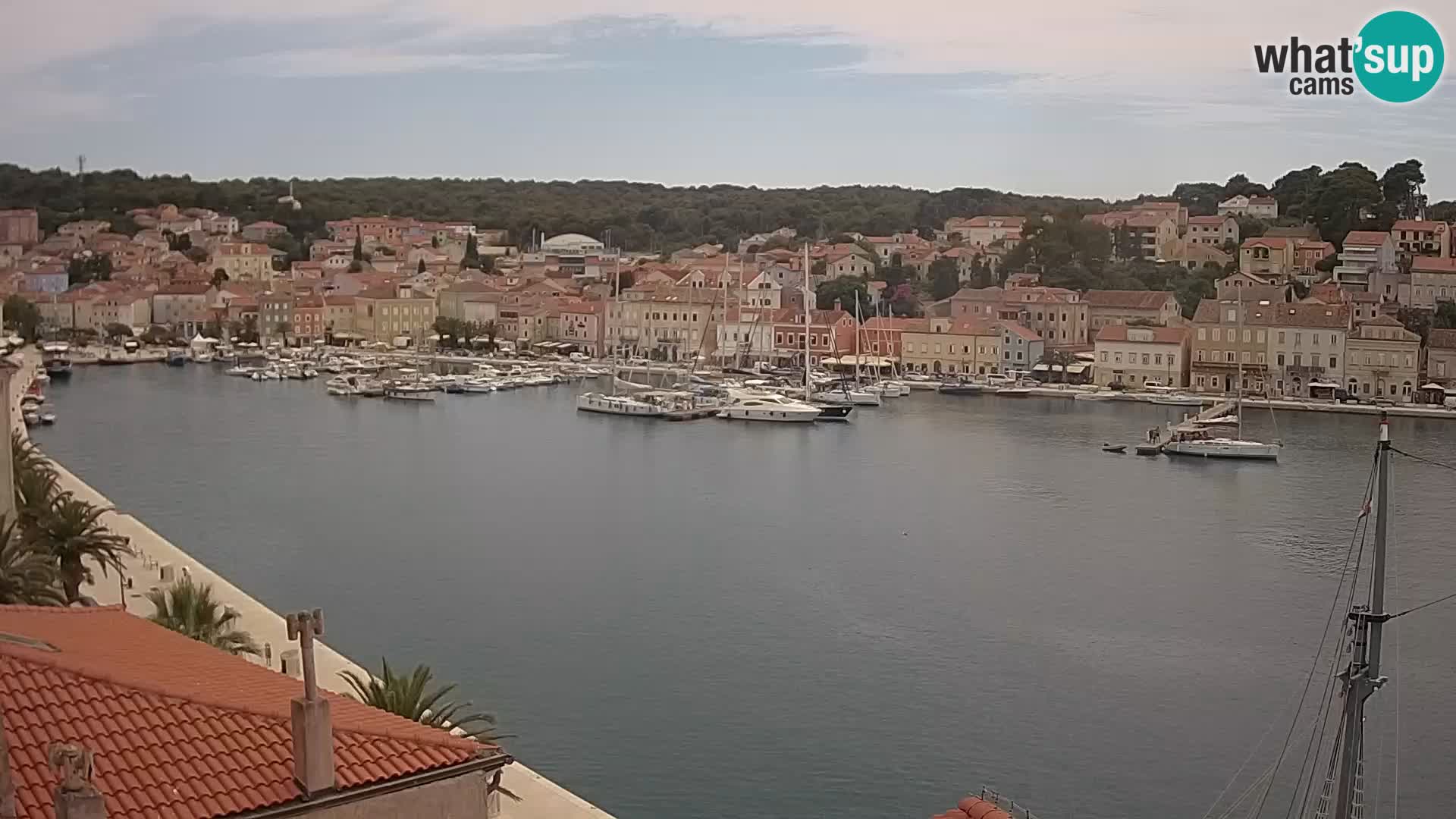 Webcam Live – Mali Lošinj – Riva Lošinjskih kapetana