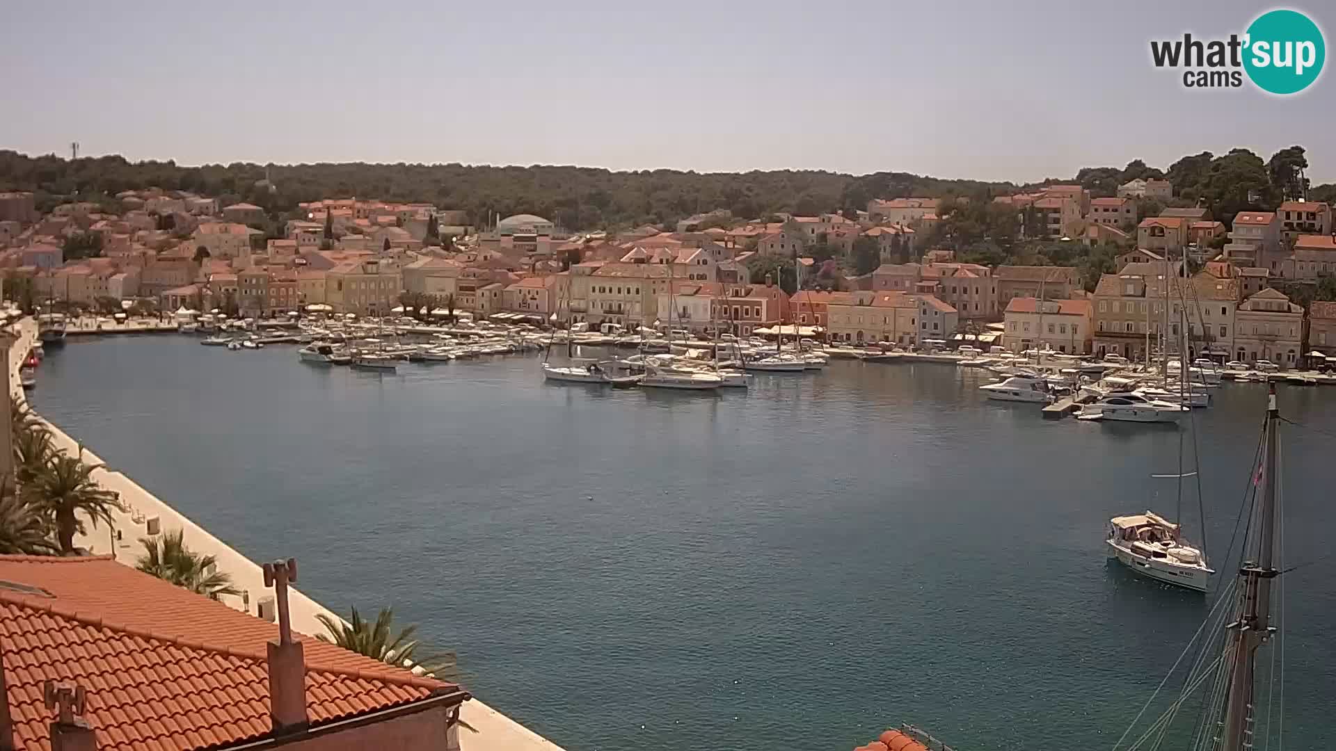 Webcam live – Lussinpiccolo – Riva dei capitani di Lussinpiccolo