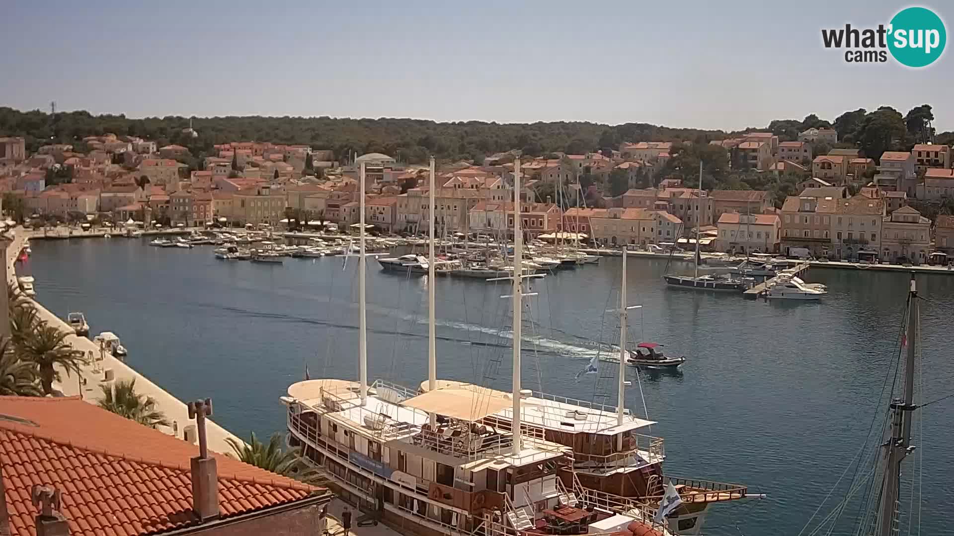 Webcam Mali Lošinj Riva Lošinjskih kapetana